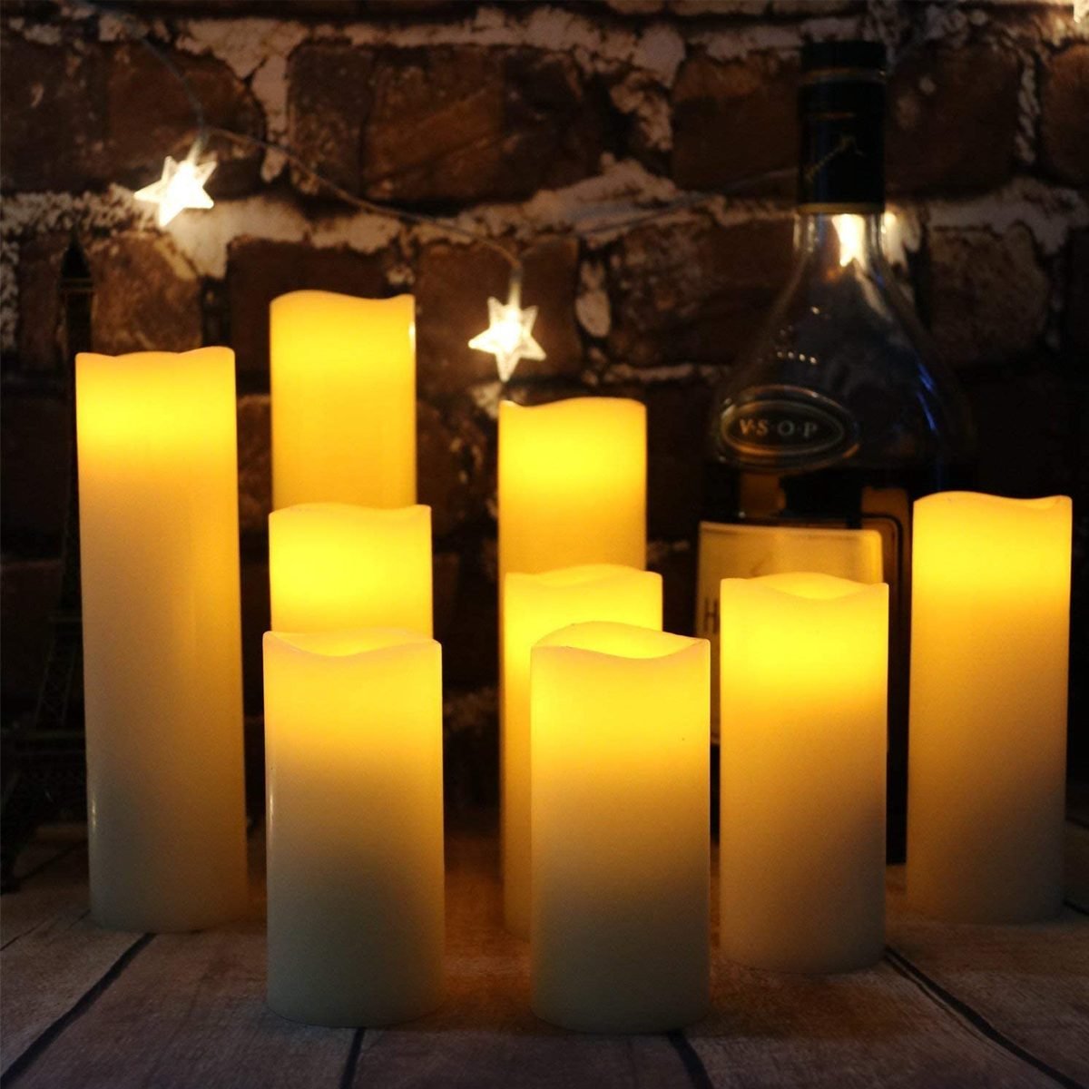 Беспламенные мерцающие свечи на батарейках Ecomm Amazon.com