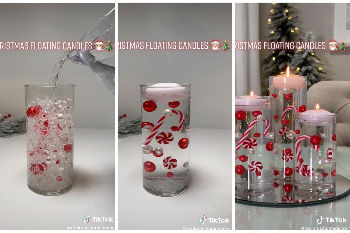 Floating Christmas Candles Are This Season's Must-Have Home Decoration