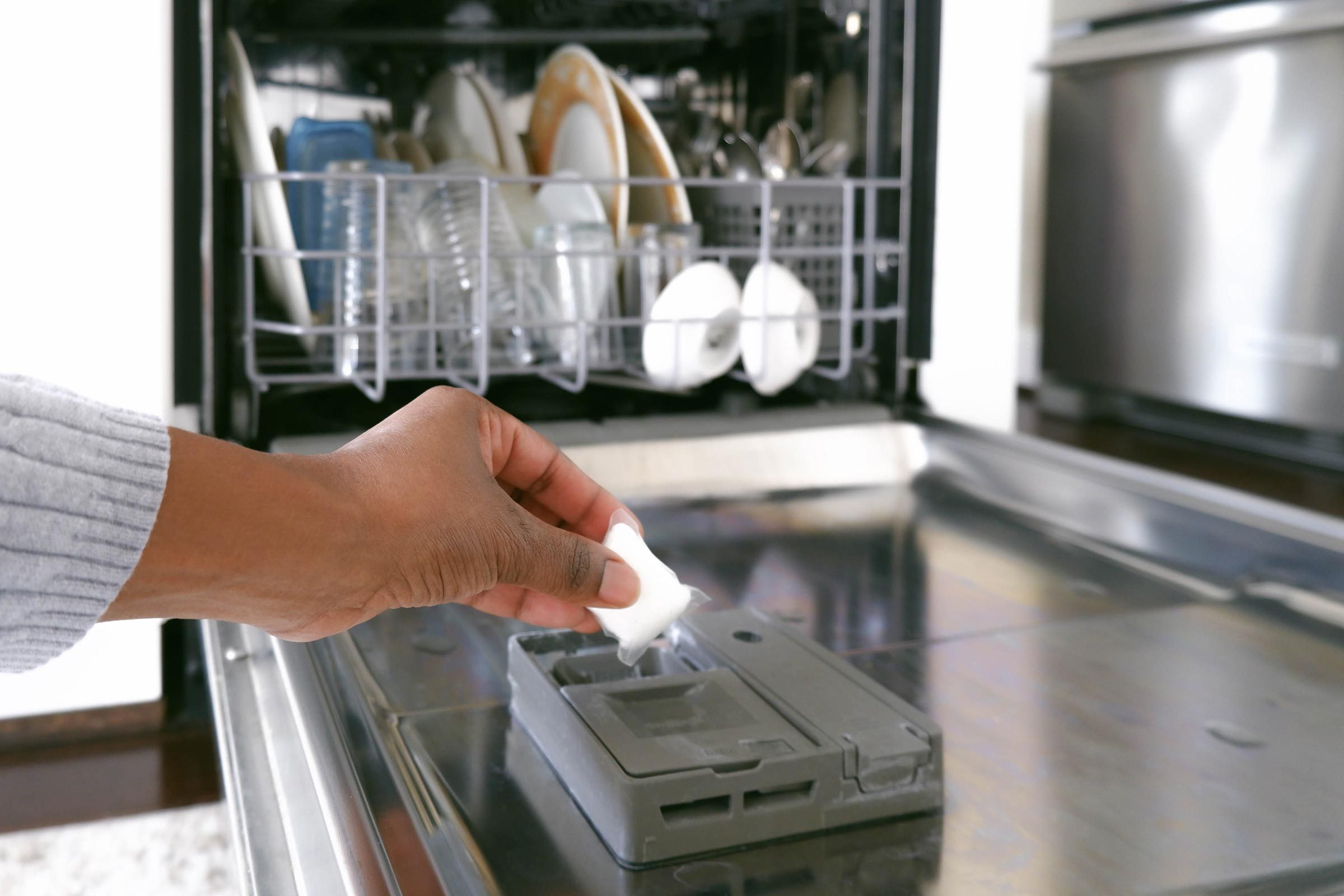 Here's Why It Might Be Time to Stop Using Liquid Dishwasher Detergent