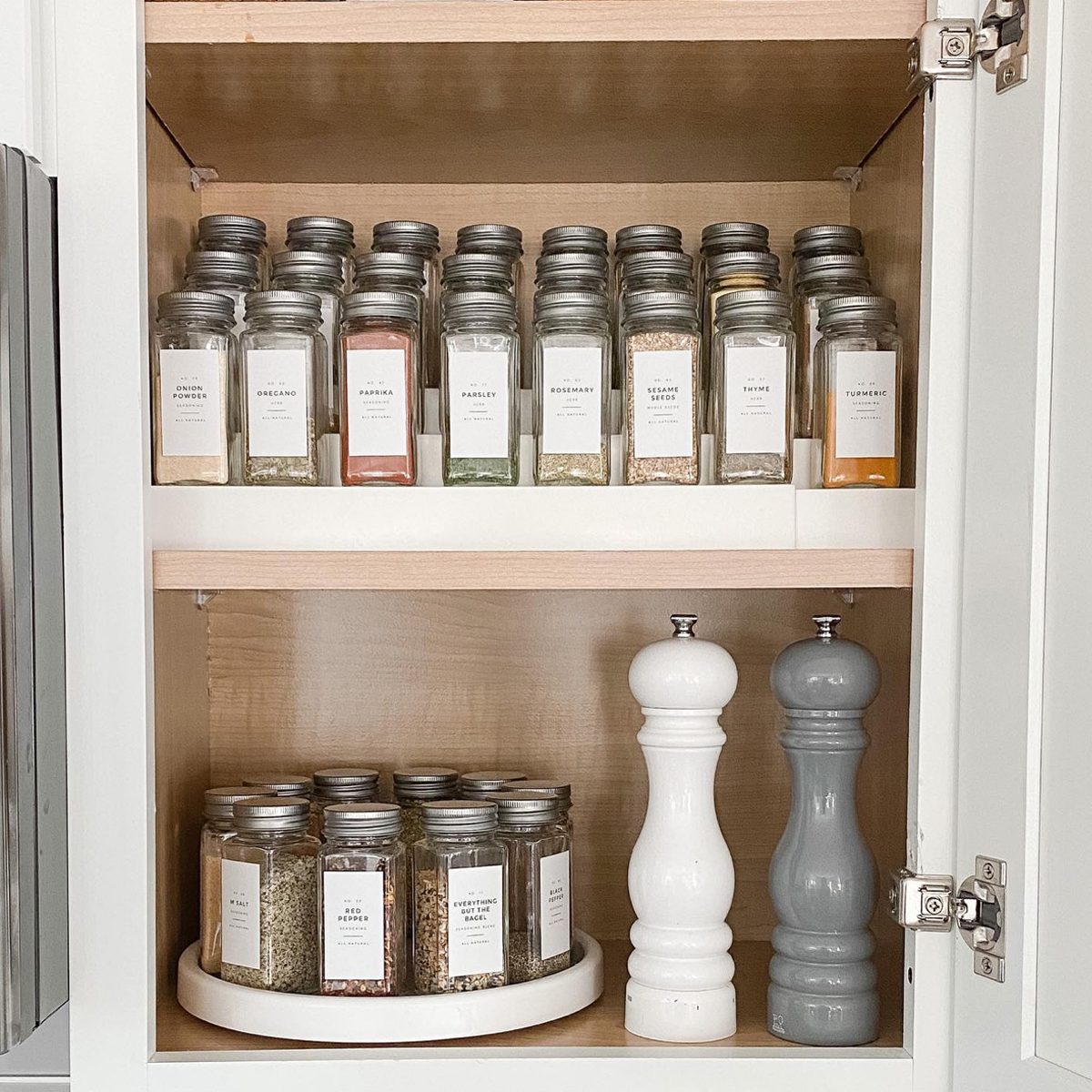 Healthy Home: How To Organize Your Kitchen Spice Cabinet