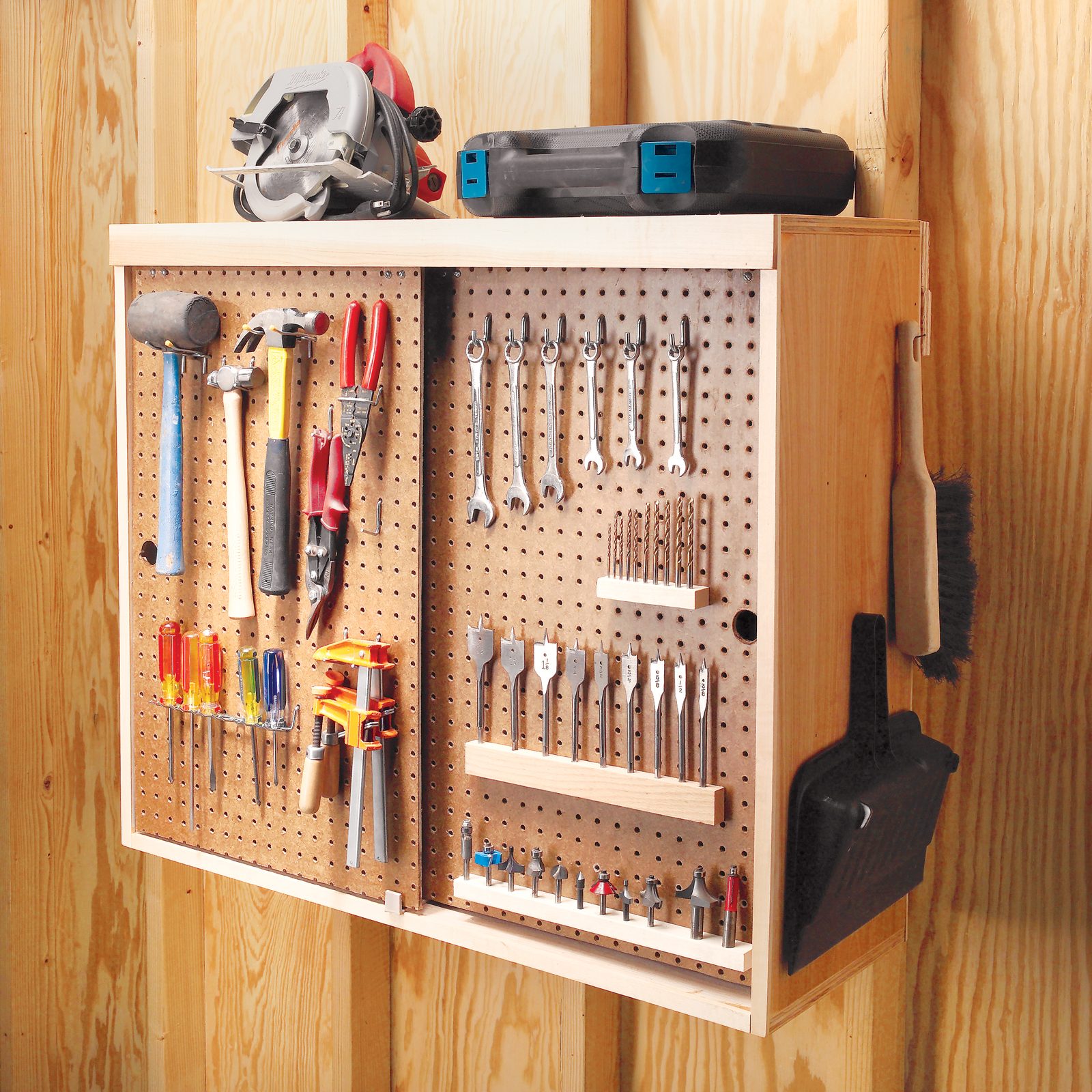 Pliers Rack Organizer for Tool box Drawer Storage, Chest, Pegboard  Workbench New