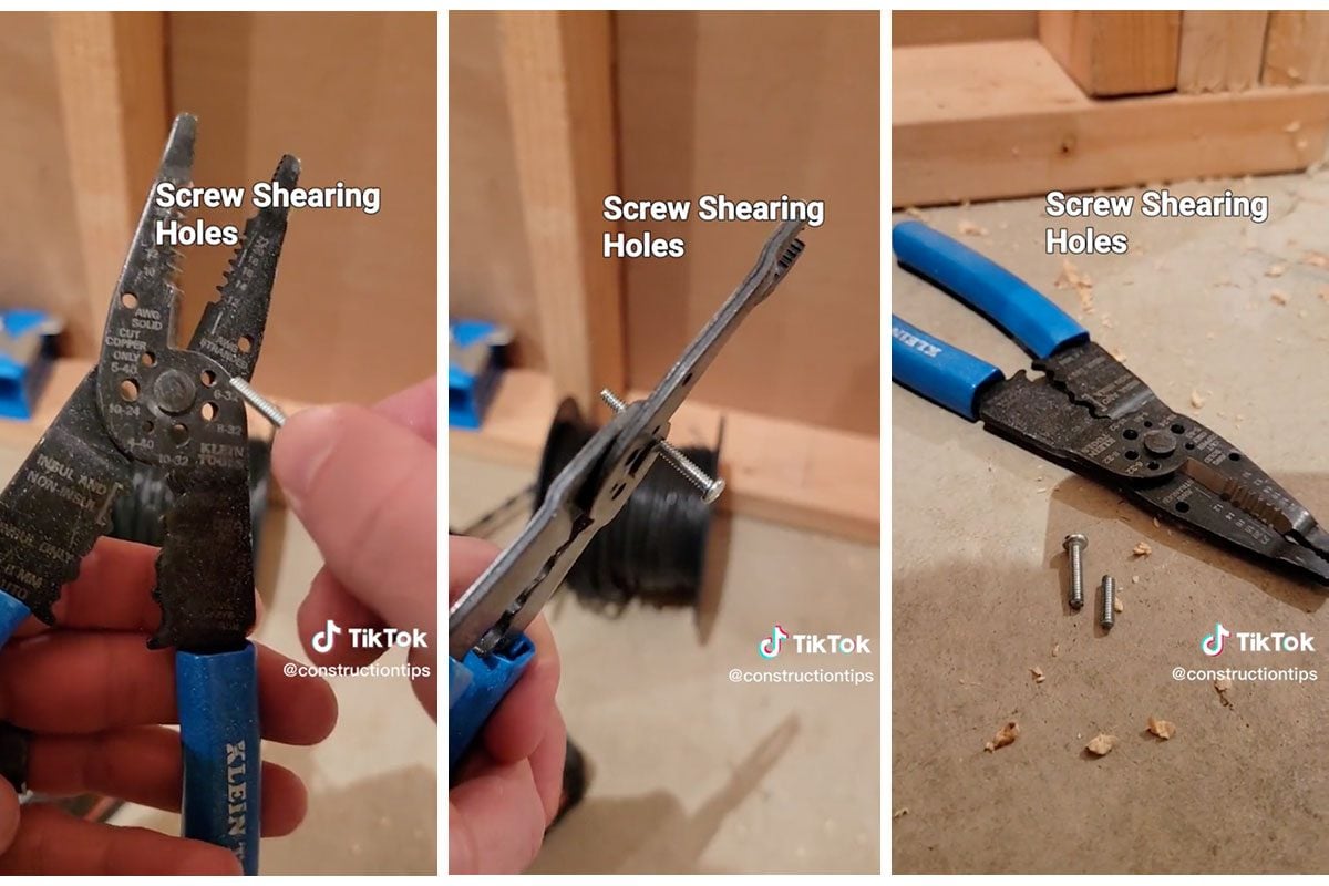 If You See These Holes on Your Wire Cutters, This Is What It Means