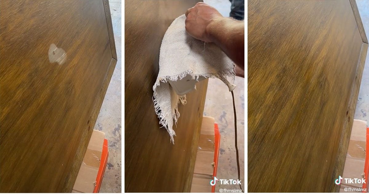 How to Remove Water Stains: Removing Water Rings From Wood Furniture