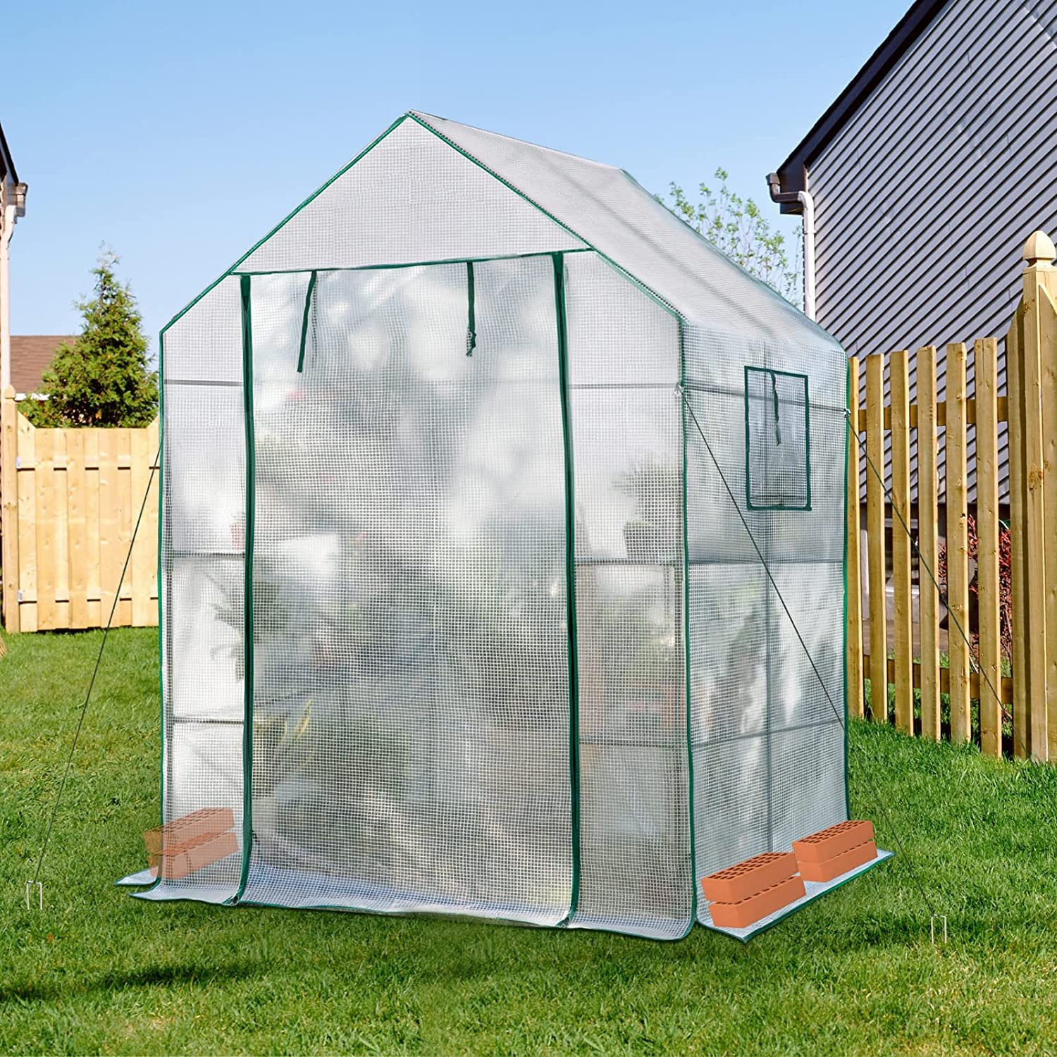 Amazon's Affordable, Portable Greenhouse Protects Plants All Winter