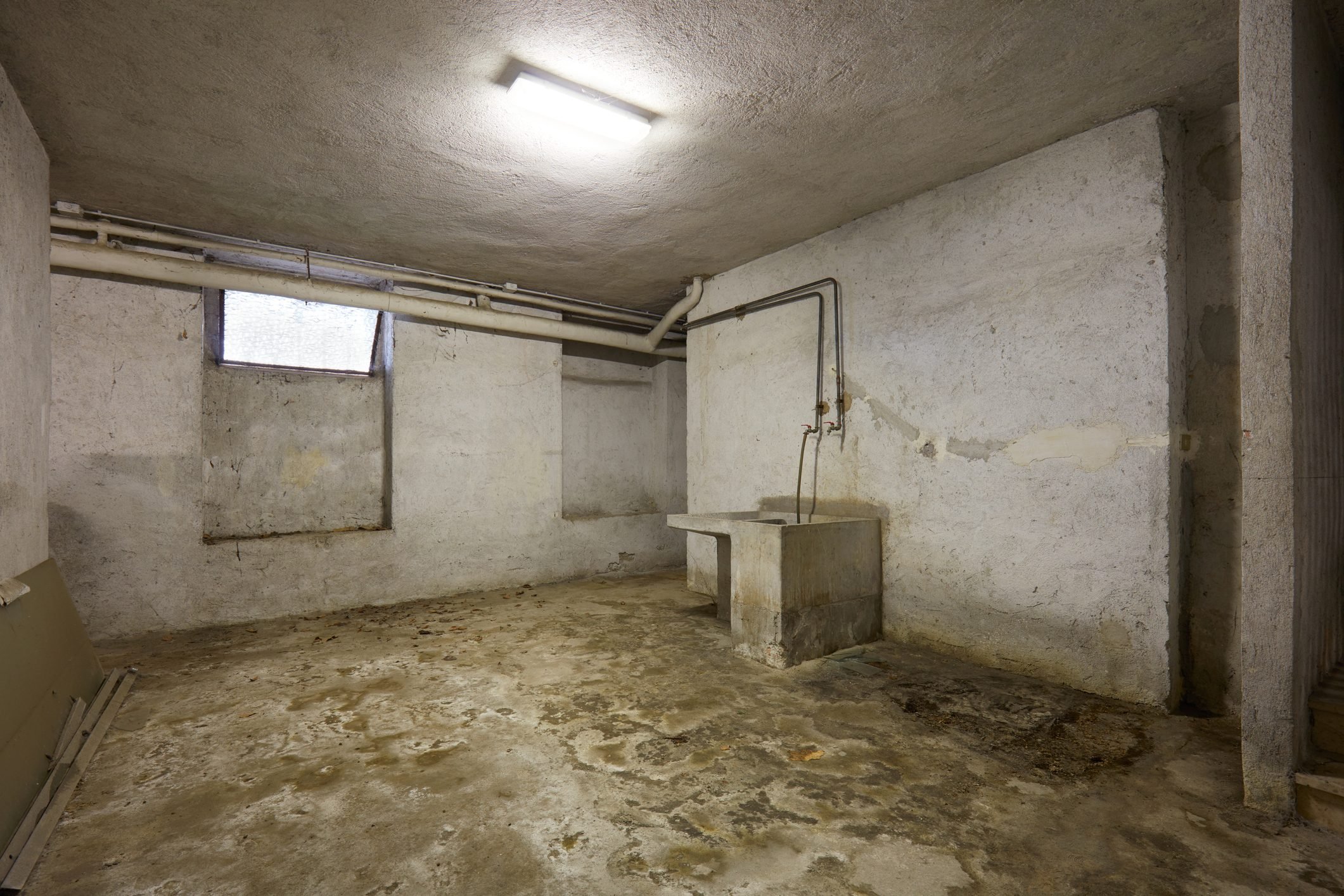 How To Clean Concrete Floors in the Basement