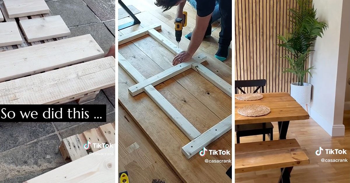 Here's How You Can Make This Super Customizable DIY Farmhouse Table