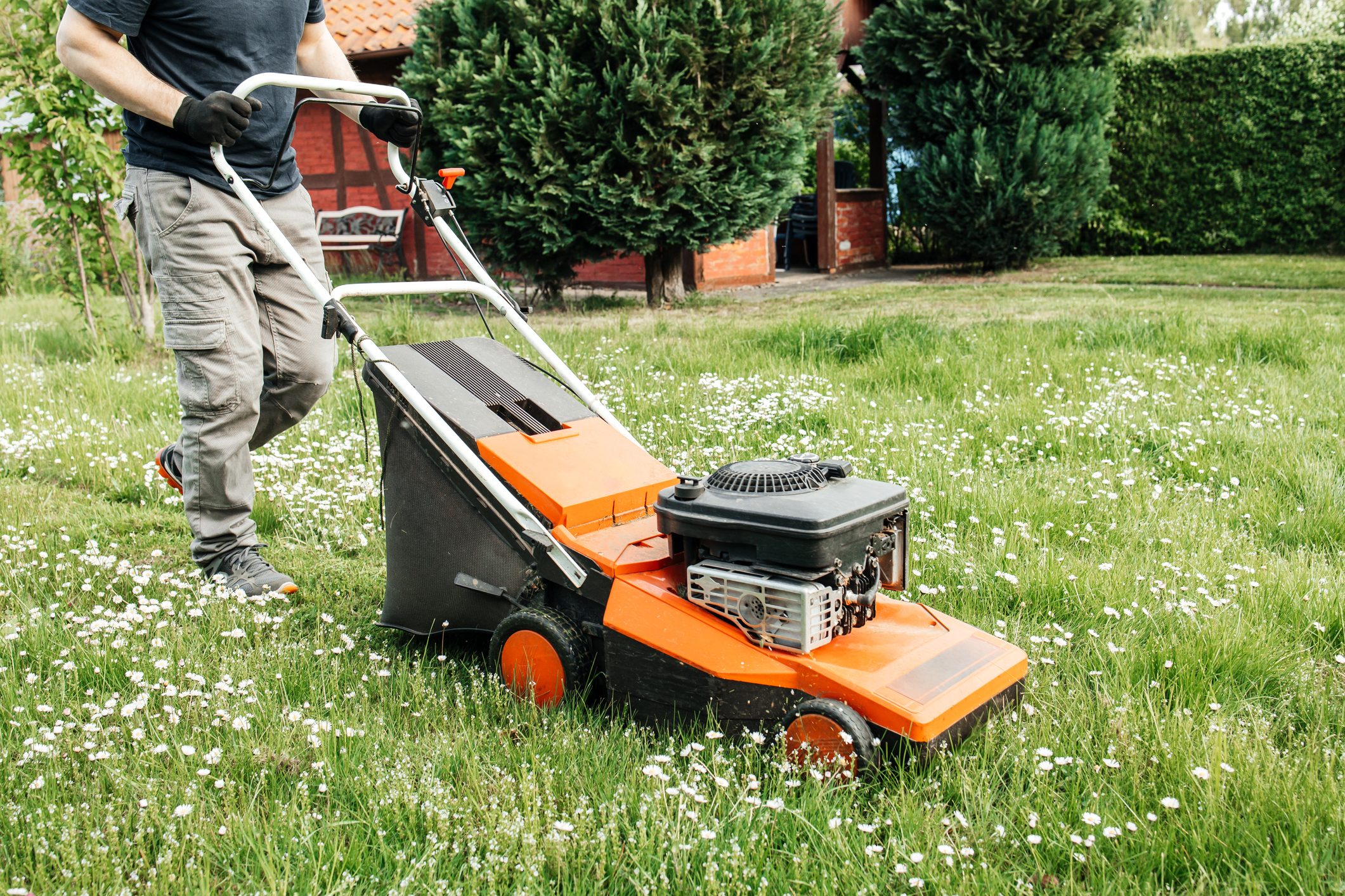 Husqvarna lawn mower online smoking