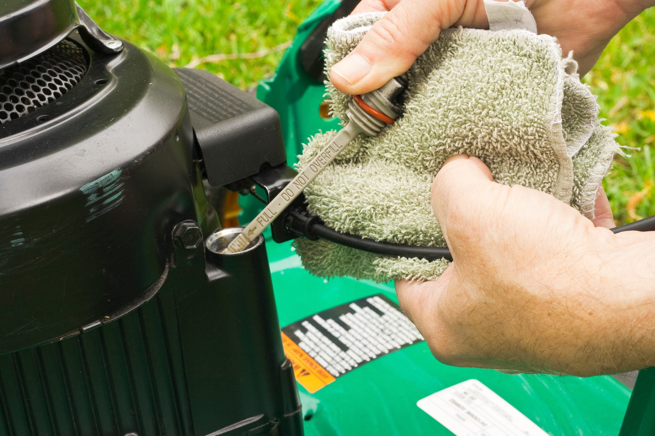 Lawn Mower Oil Change How and When to Change Oil