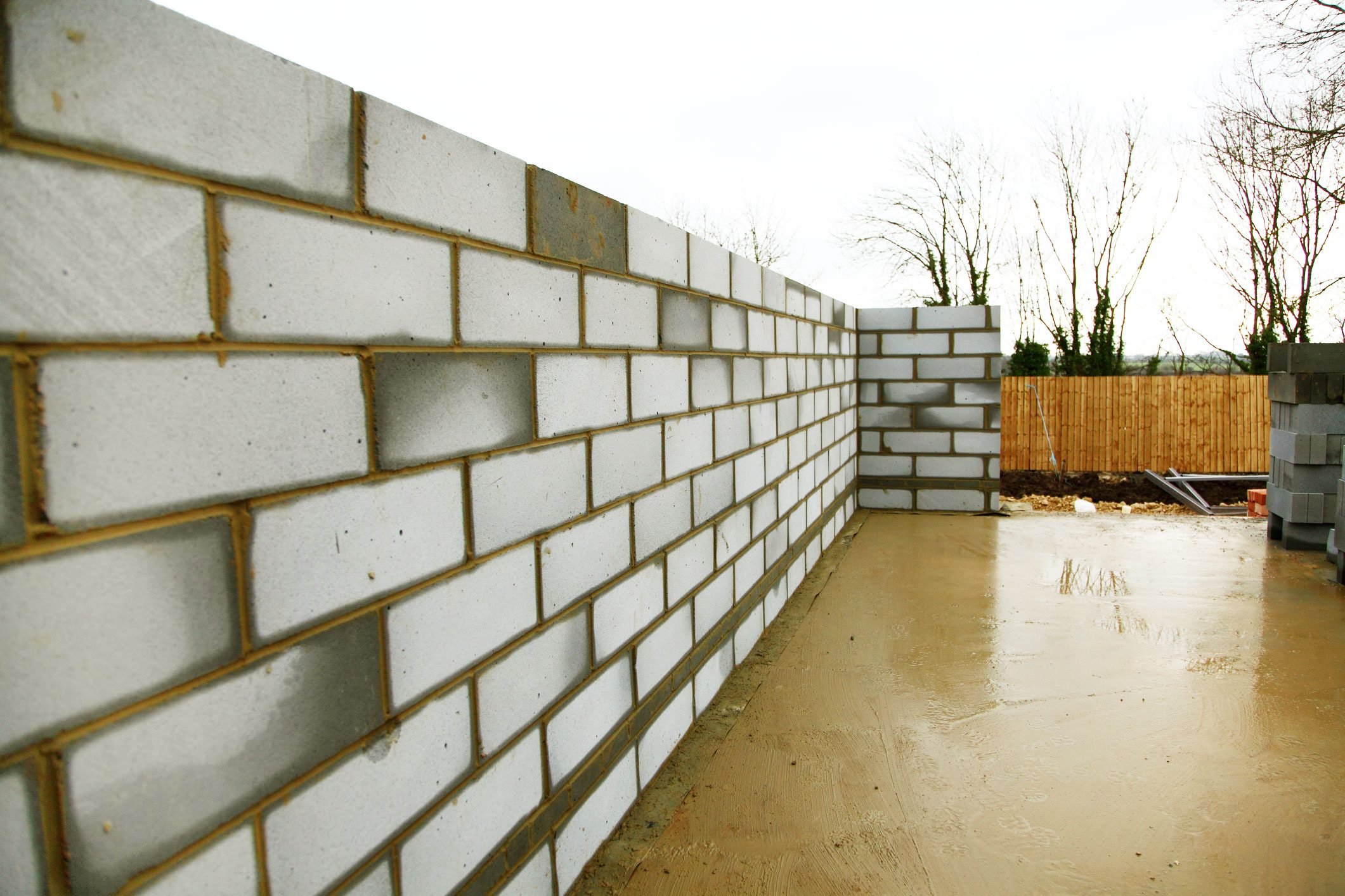 2024 Cinder Block Wall Cost  Concrete Block Prices To Build