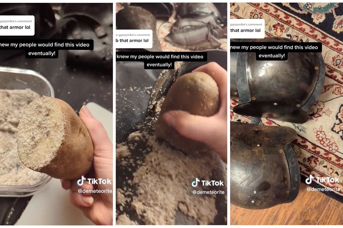 Here's How To Use a Potato to Remove Rust in a Pinch