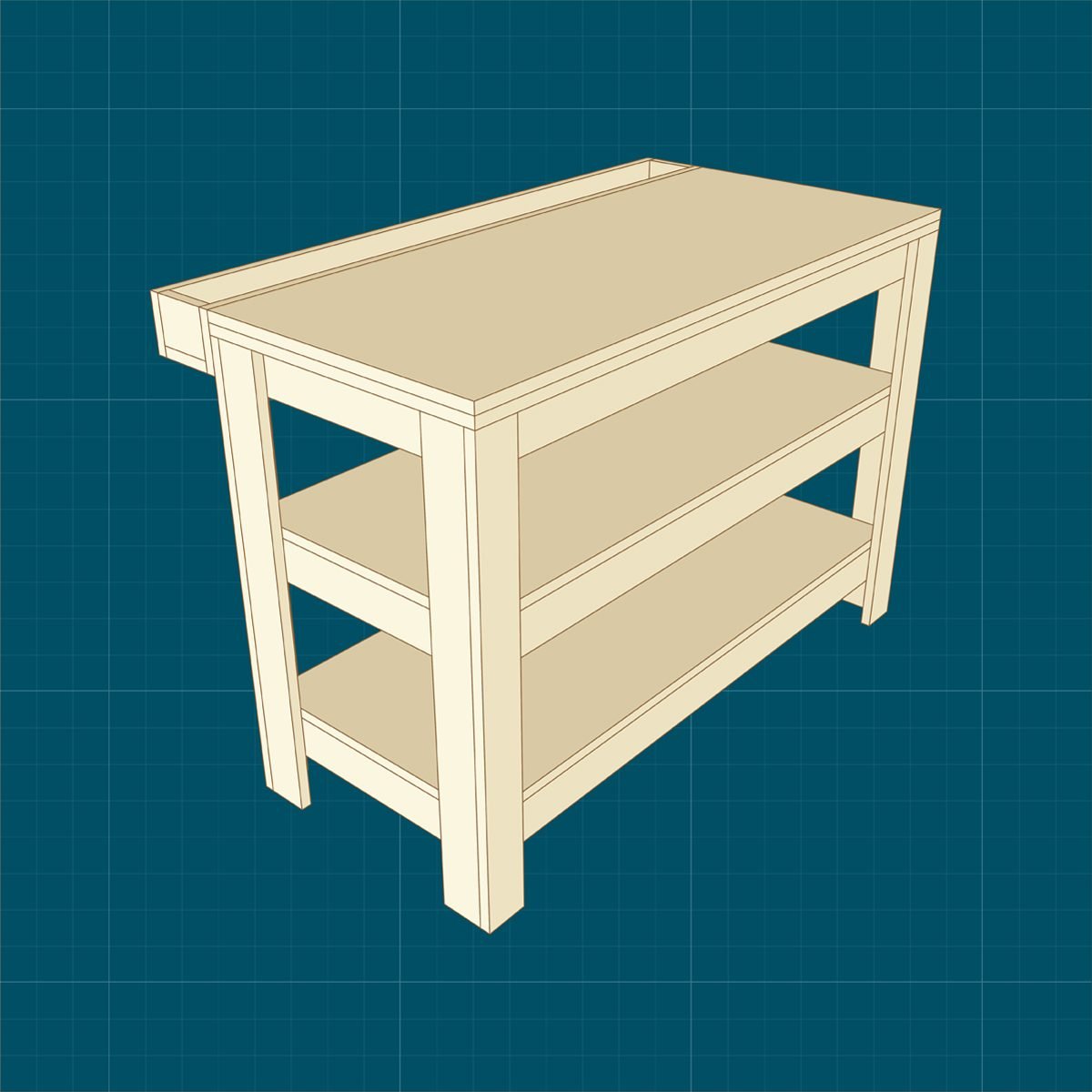 How to Build a DIY Workbench with Storage