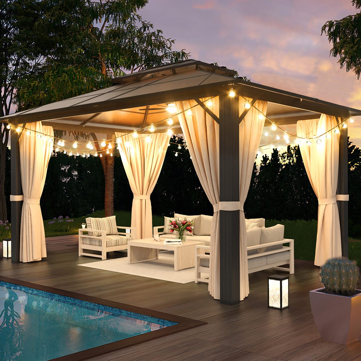 8 Cozy And Protected Hot Tub Shelter Ideas To Consider This Summer