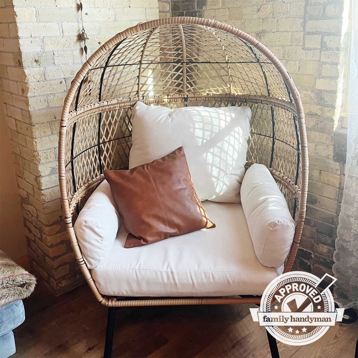 It's Clear Why This Boho-Inspired Patio Egg Chair Is a Bestseller at Walmart