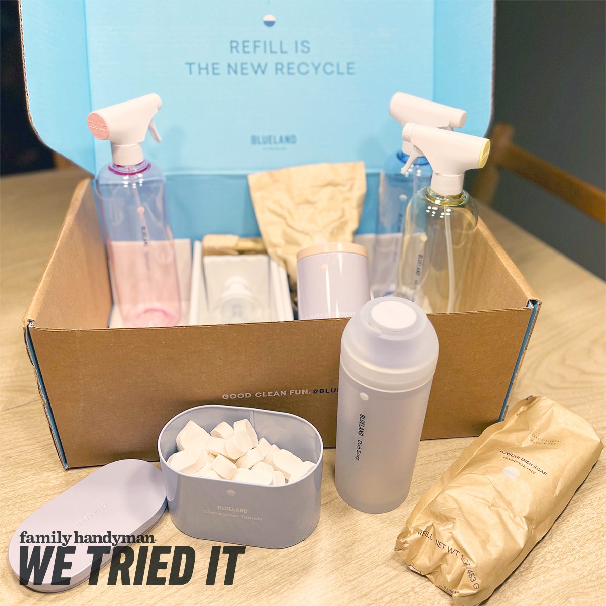 The Blueland Cleaning Kit Review: Made My House Sparkle and Reduces Plastic Waste