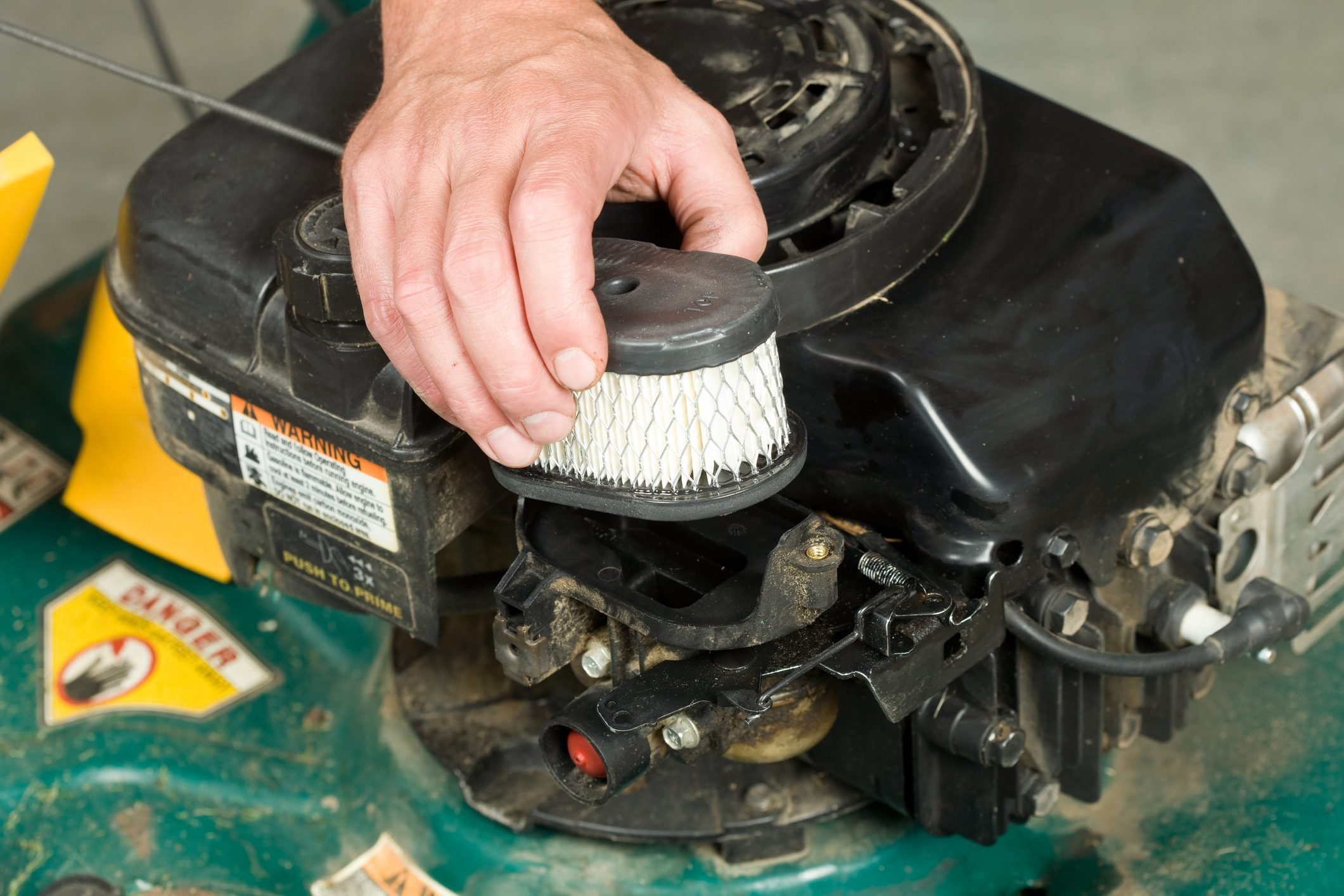 How To Clean and Replace a Walk-Behind Lawn Mower Air Filter