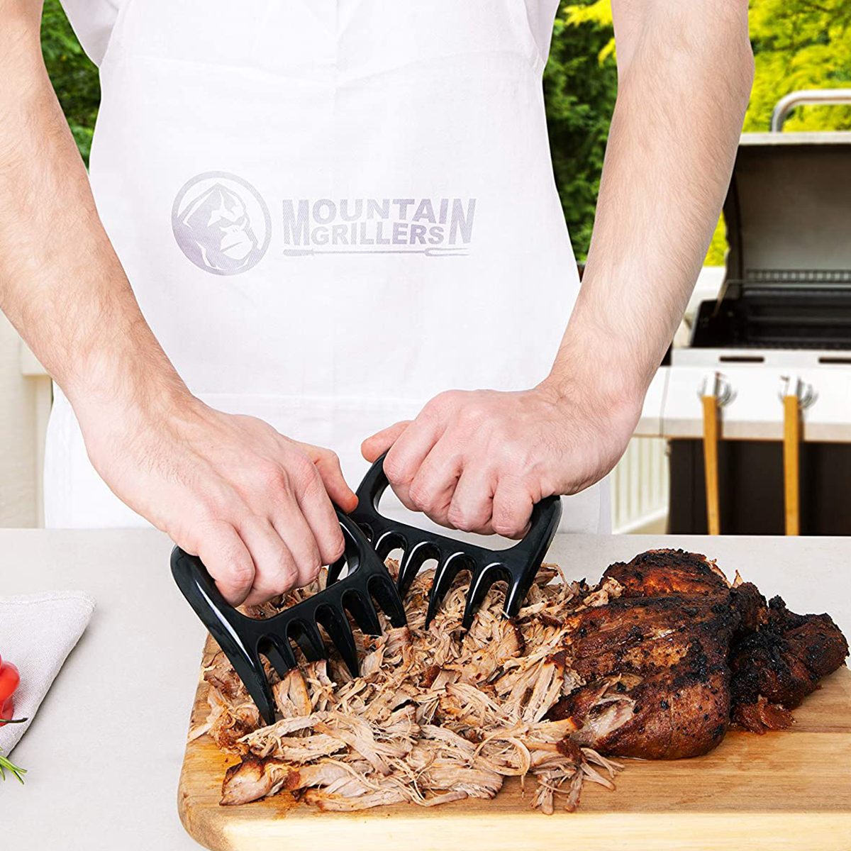 Meat Shredding Claws, Pulled Pork Bear Claws Stainless Steel BBQ