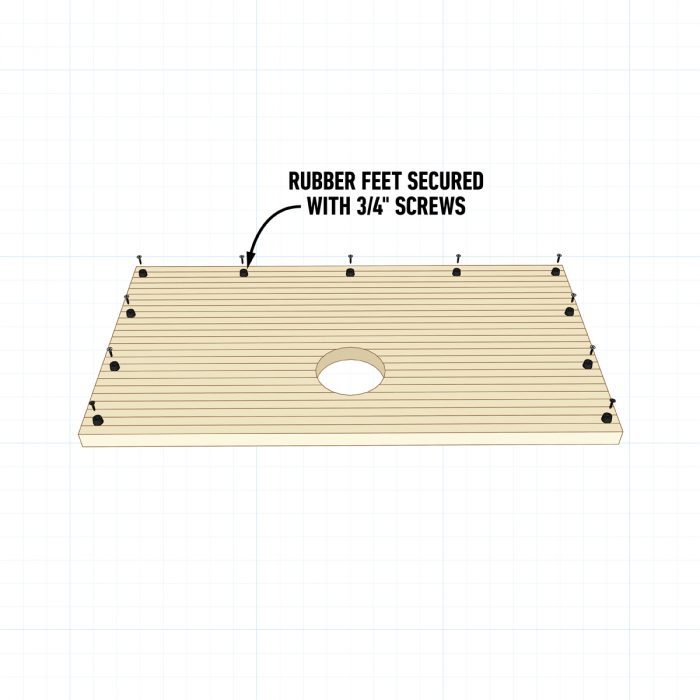 How To Install Cutting Board Rubber Bumper Feet (and More) 