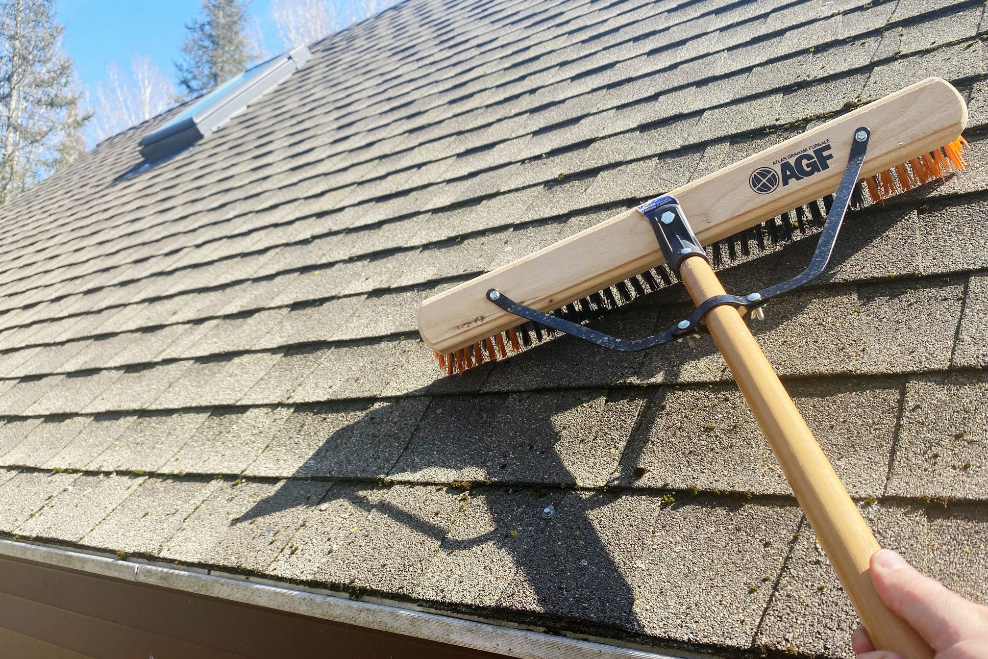 How To Clean Moss Off the Roof Family Handyman