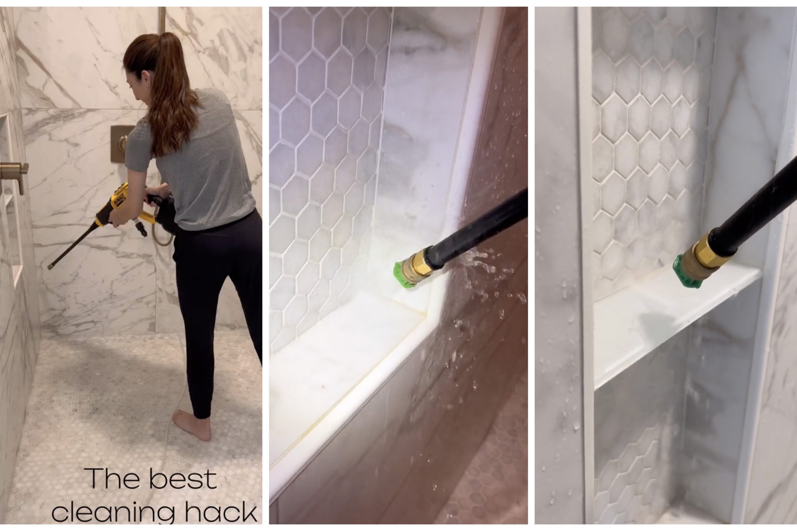Is the TikTok Hack of Pressure Washing Showers Brilliant or Dangerous?