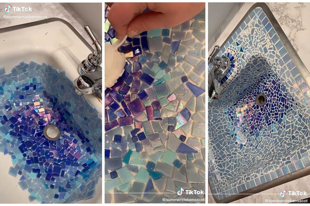 Mosaic Sinks Could Be the Next Bathroom Craze