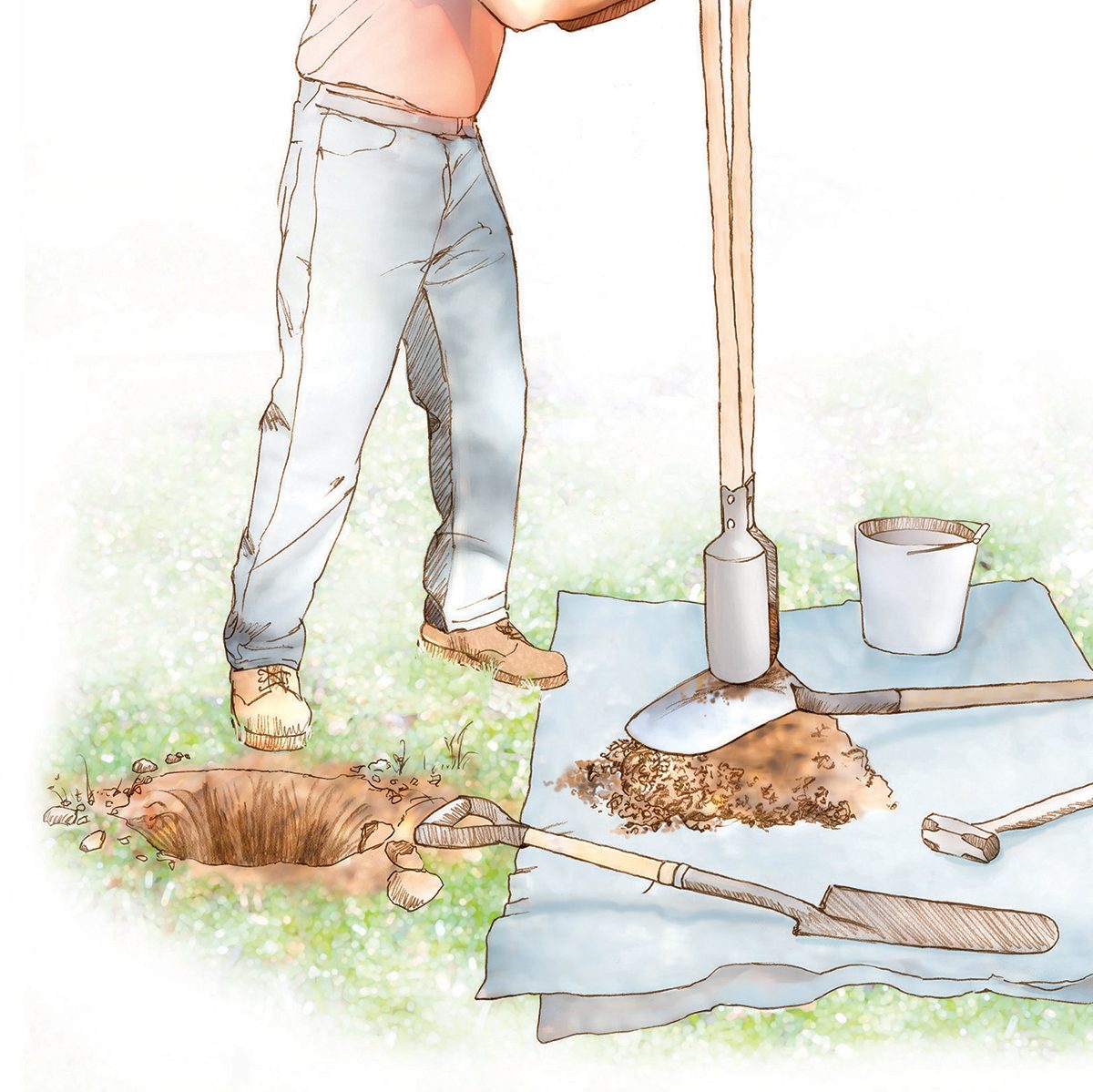 How to Dig Postholes