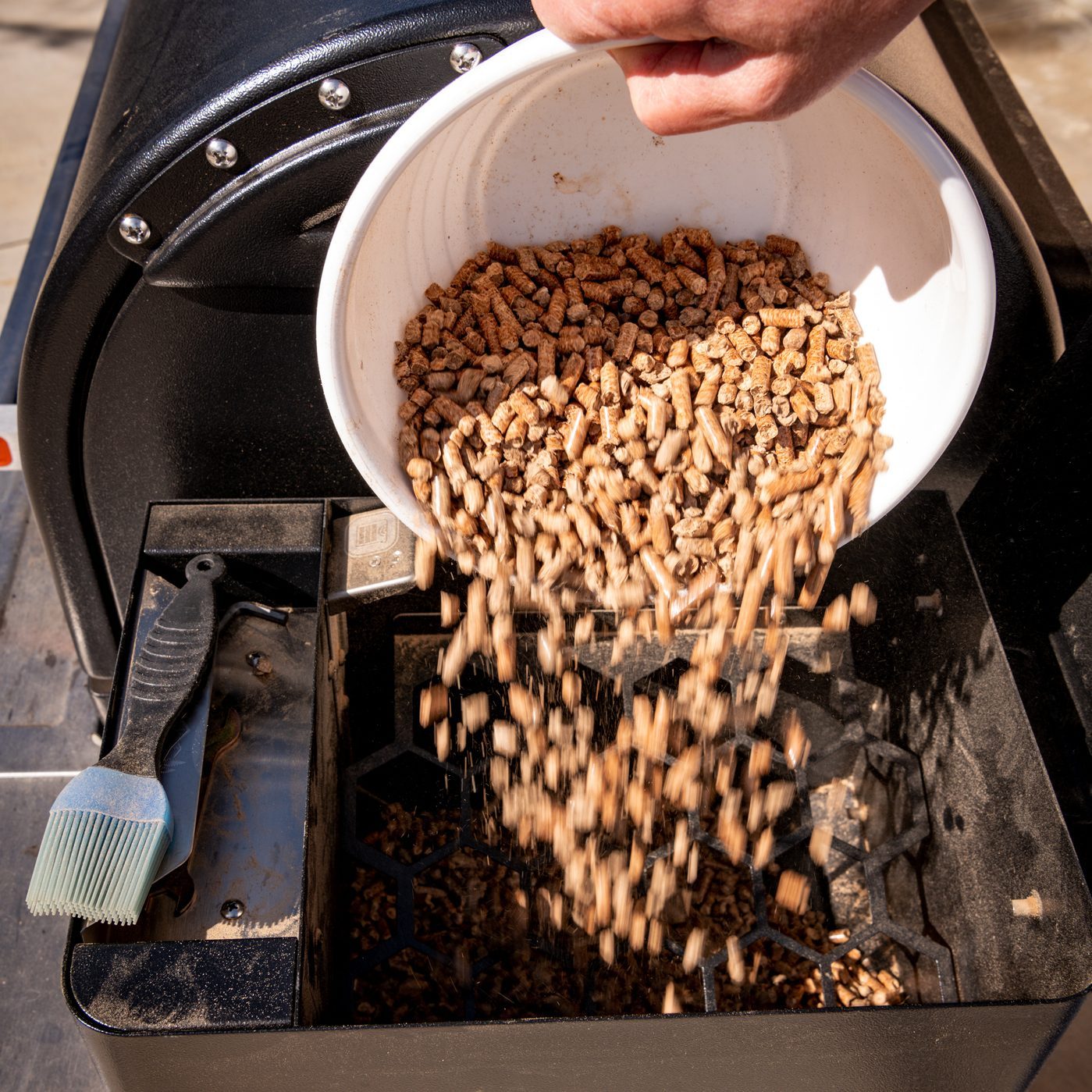 Backyard smoker adds pellets for the next project