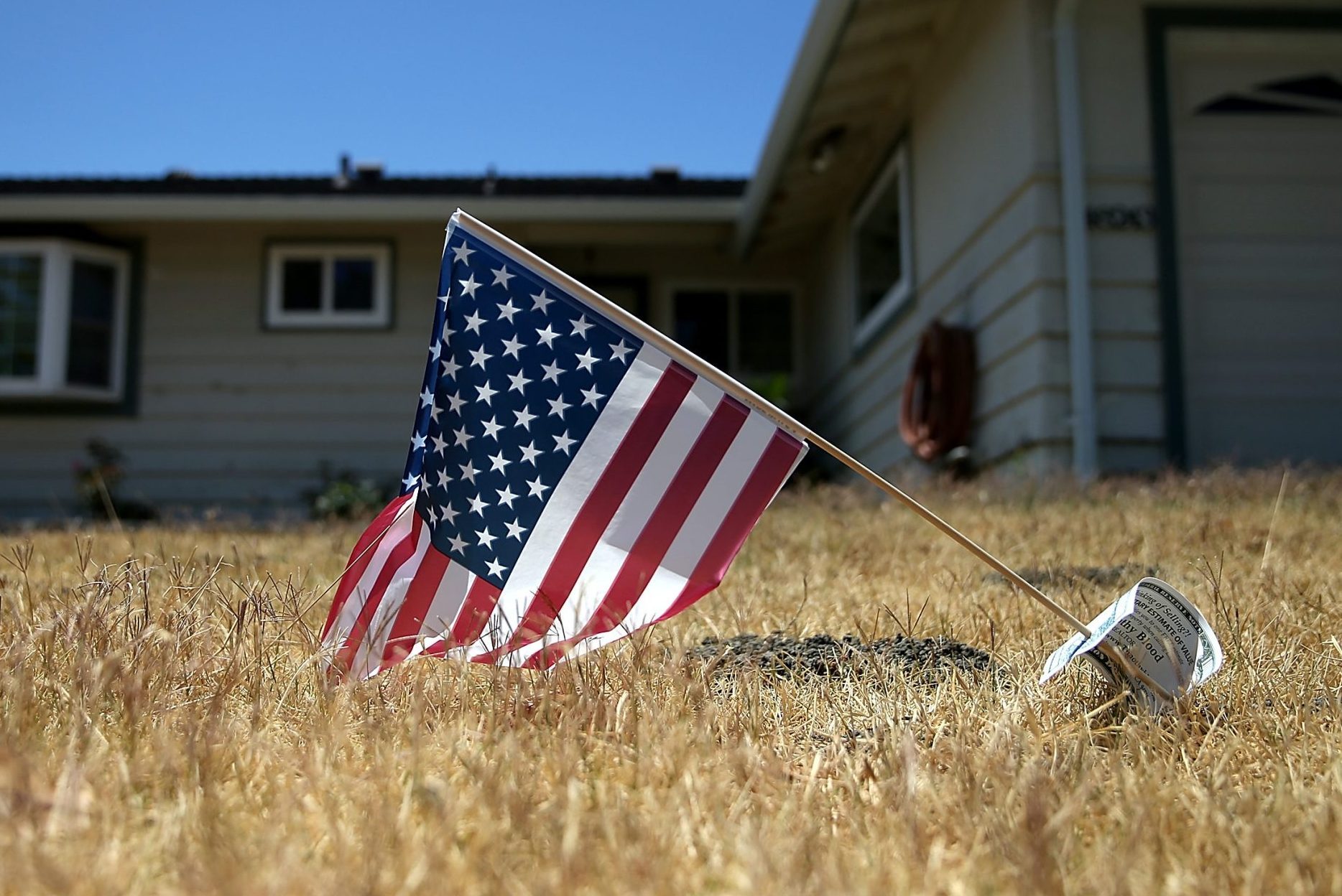 Drought Turns California Landscape Brown