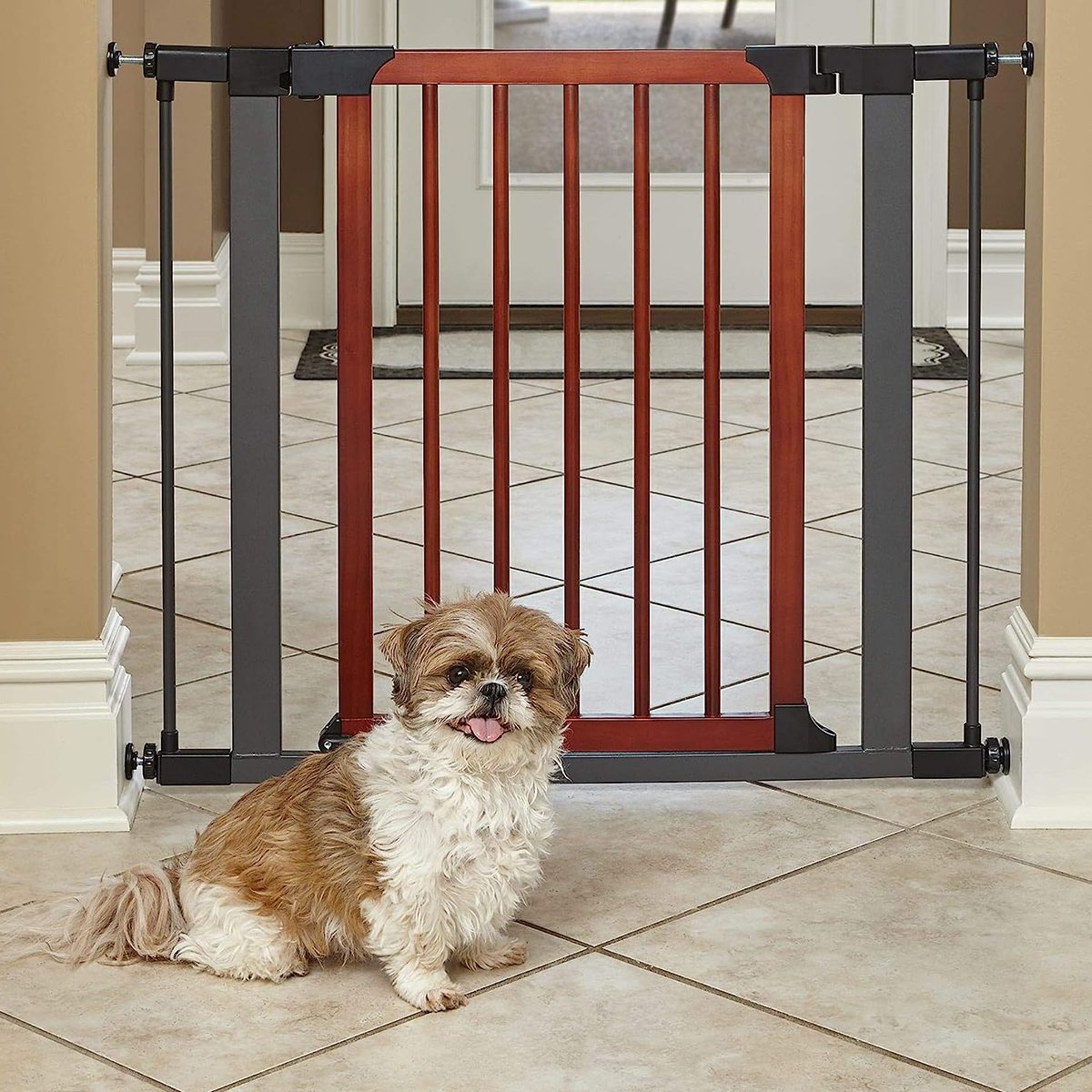 Steel Pet Gate Ecomm Via Amazon.com