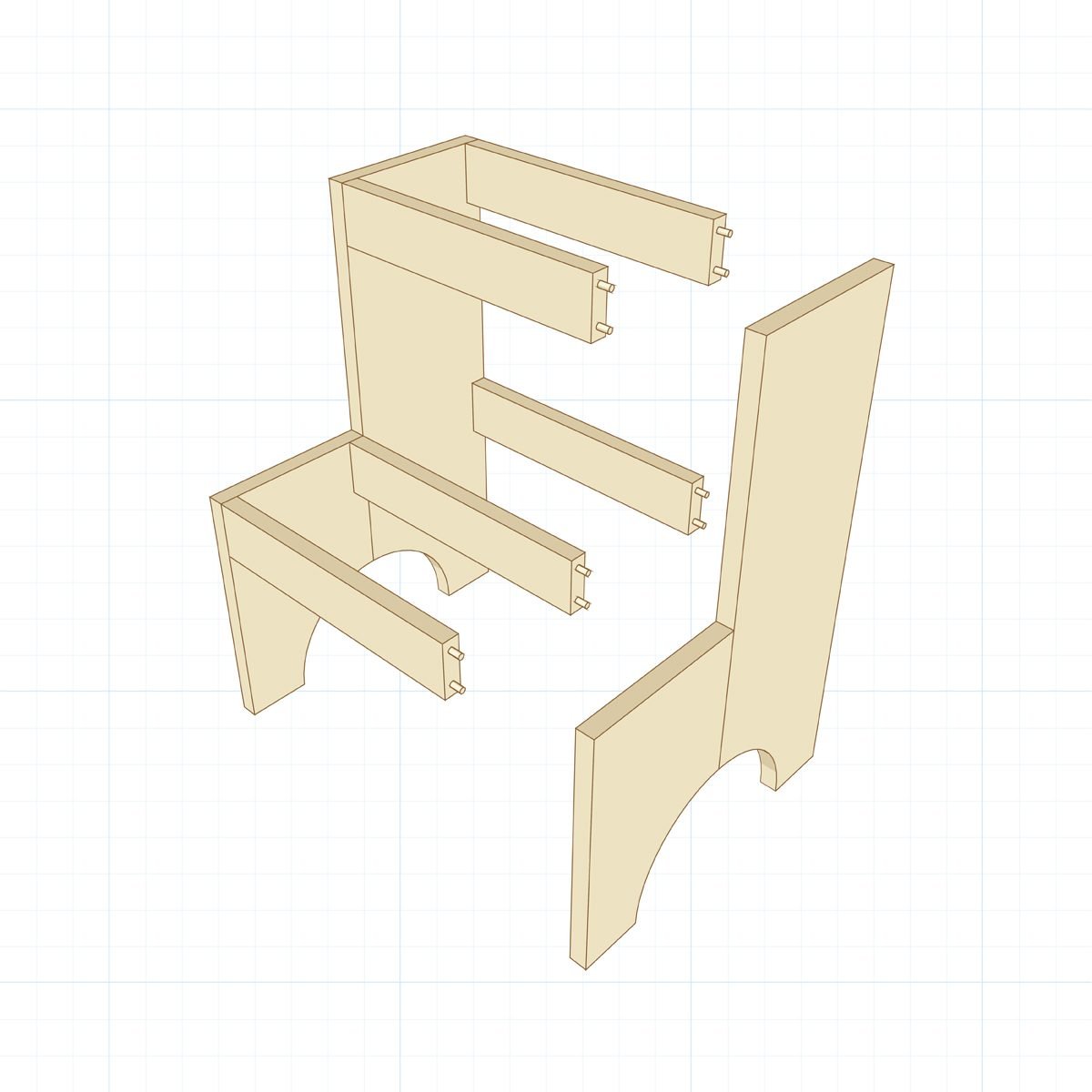 Step Stool Step 5