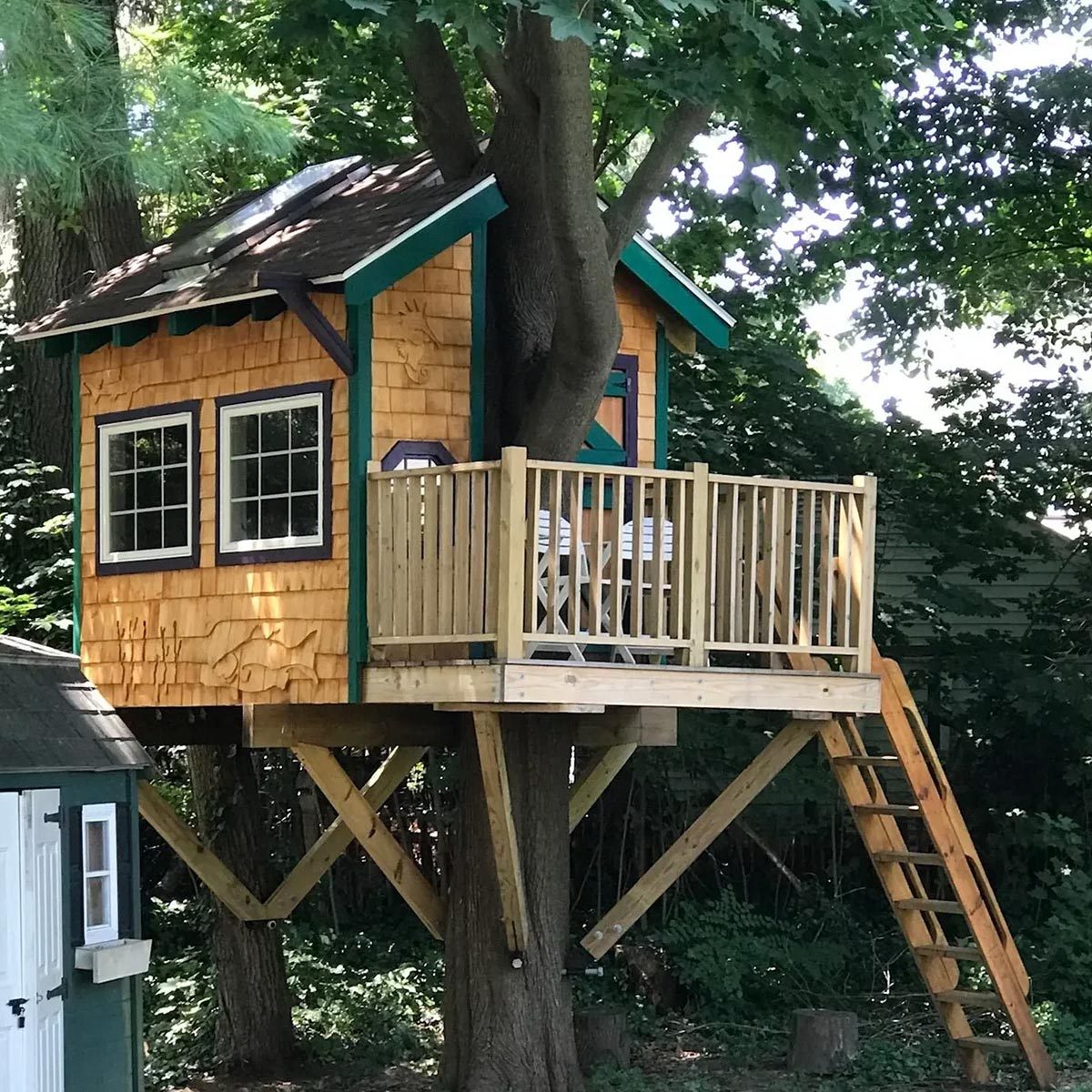 kids treehouses