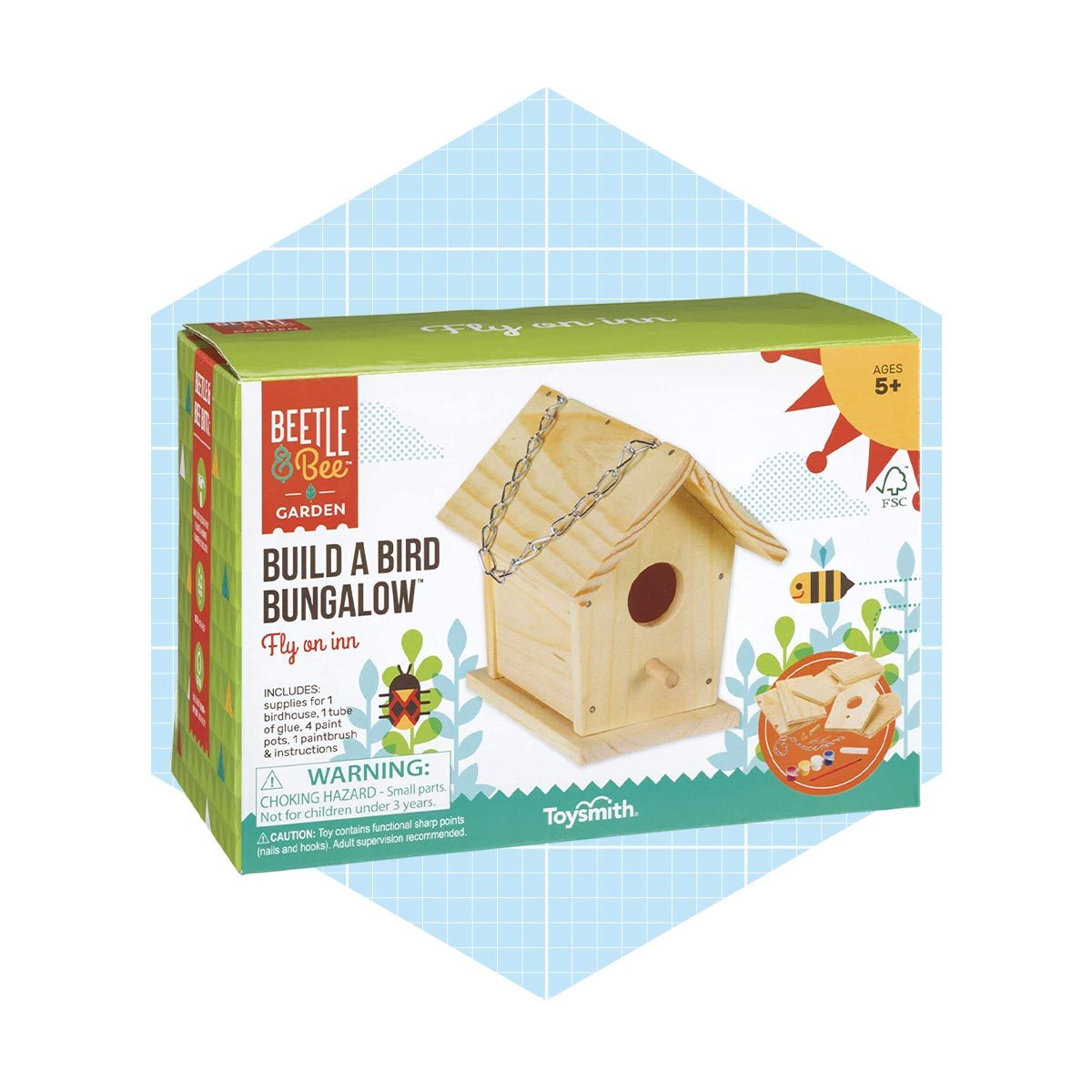 Toysmith Build A Bird Bungalow