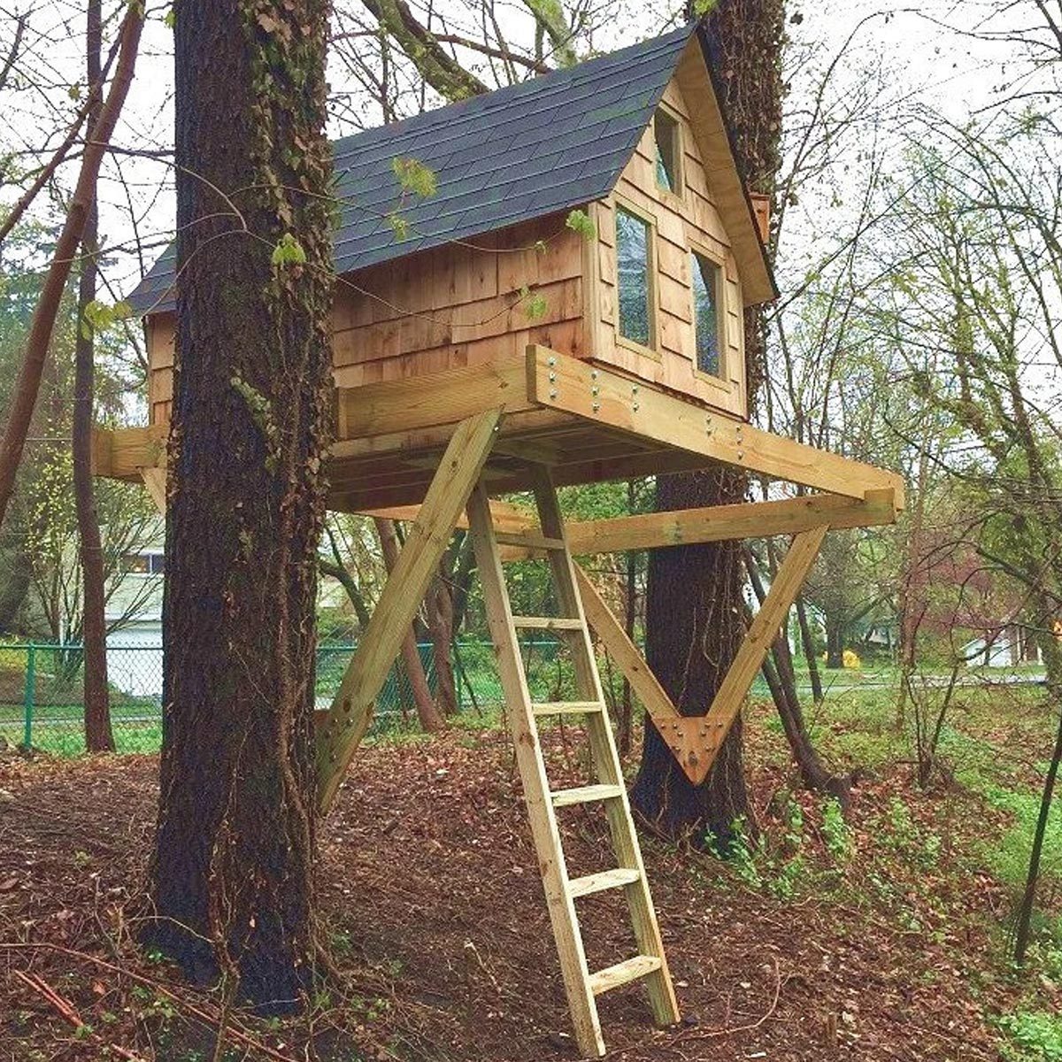 kids treehouses