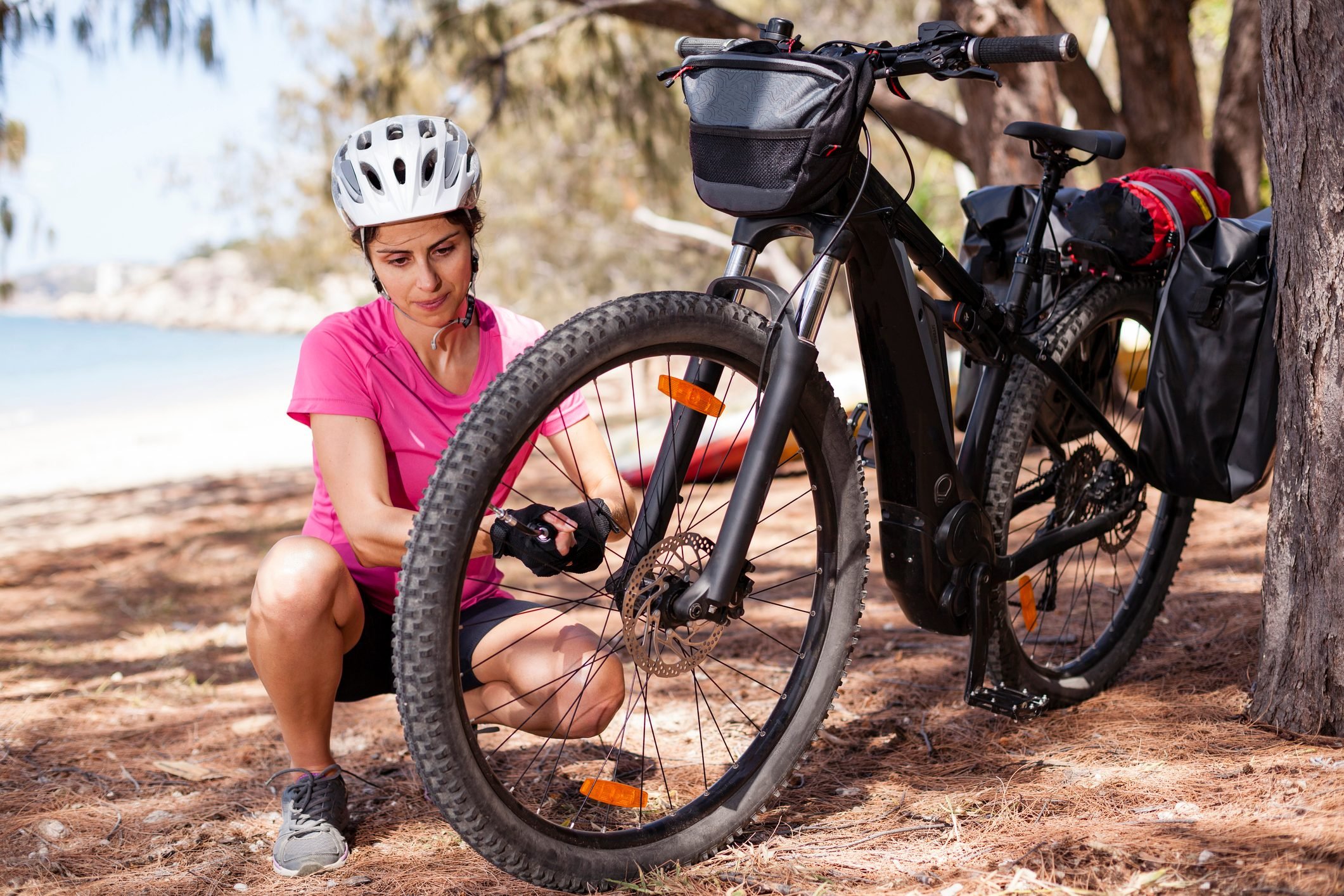 Solo Woman Bike-packing in Remote Australia