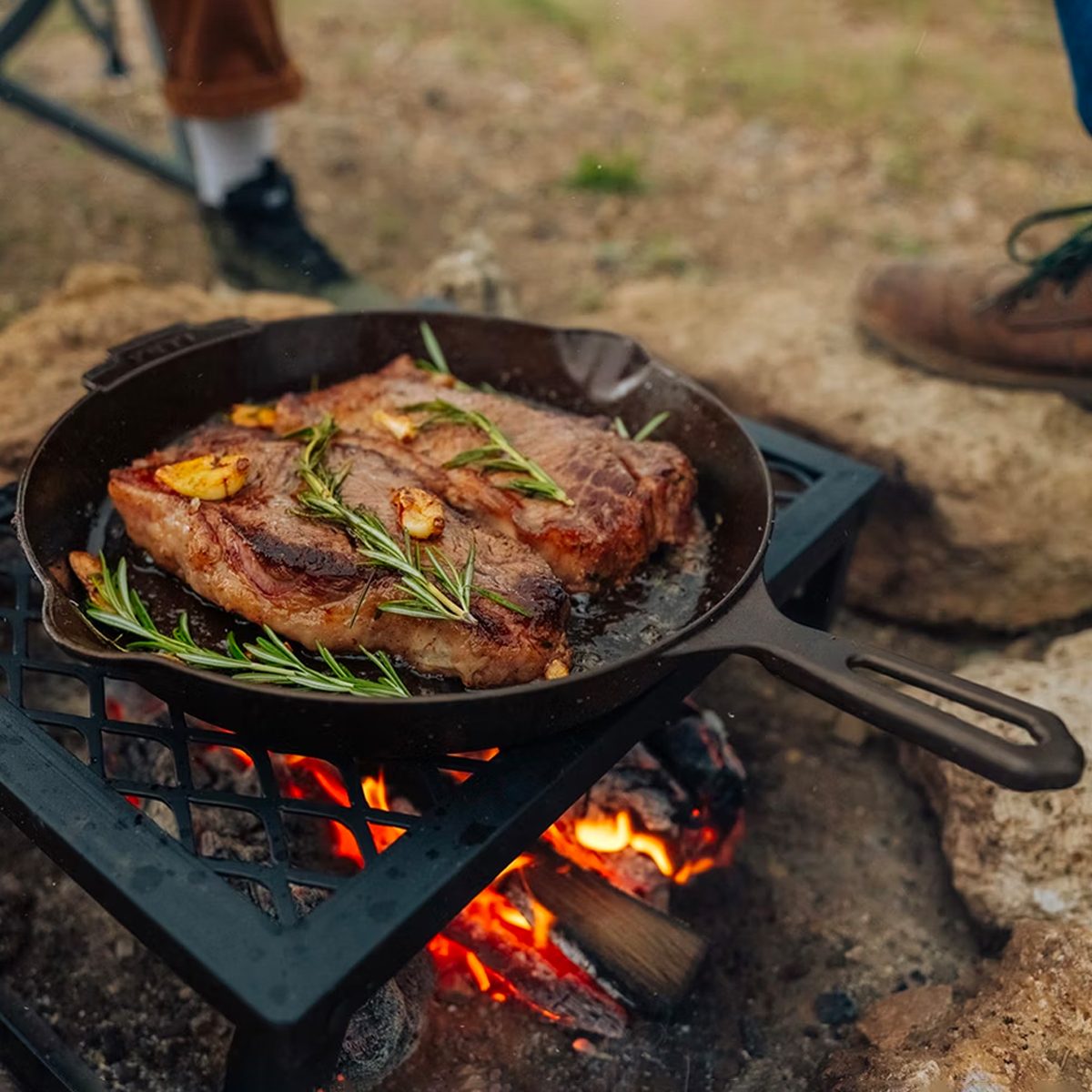 Yeti's $400 Cast Iron Skillet Sold Out in Less Than 24 Hours—But It's Back in Stock