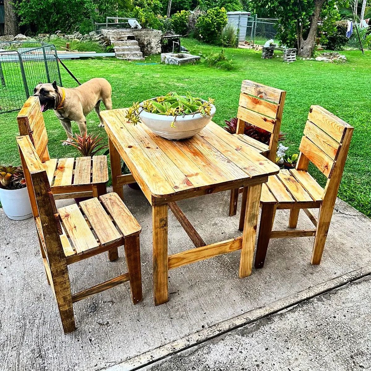 pallet dining table ideas        <h3 class=