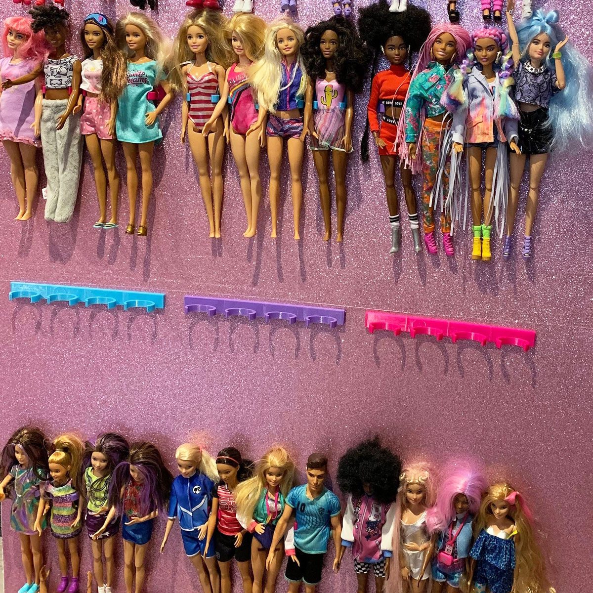 Creative Barbie Storage  The Creativity in the Chaos