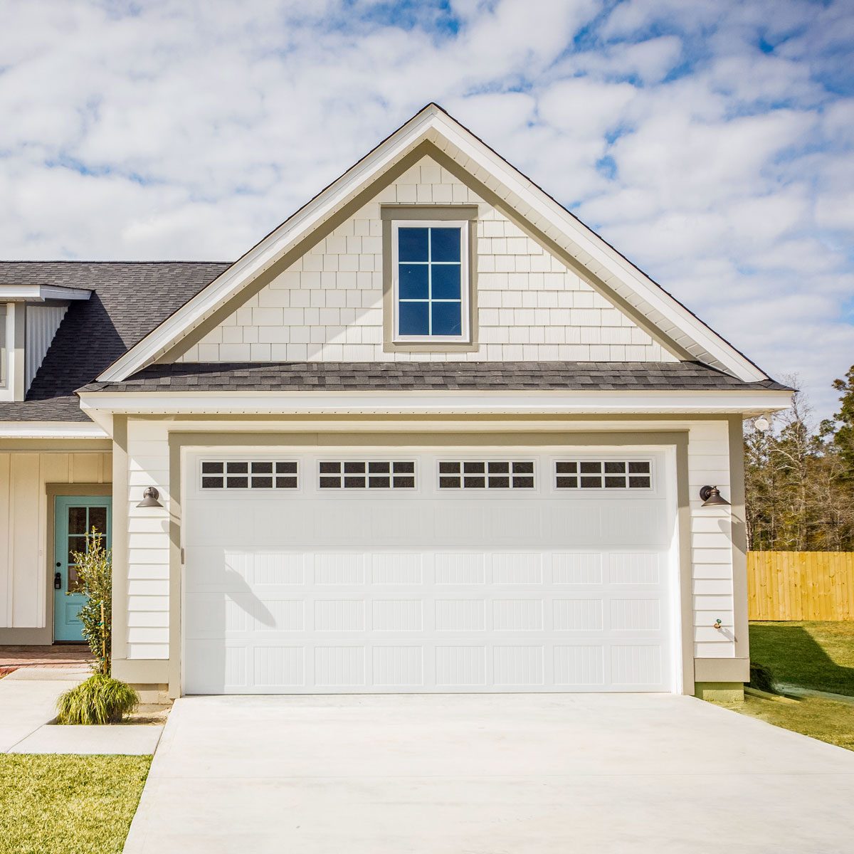 A Wooden Garage