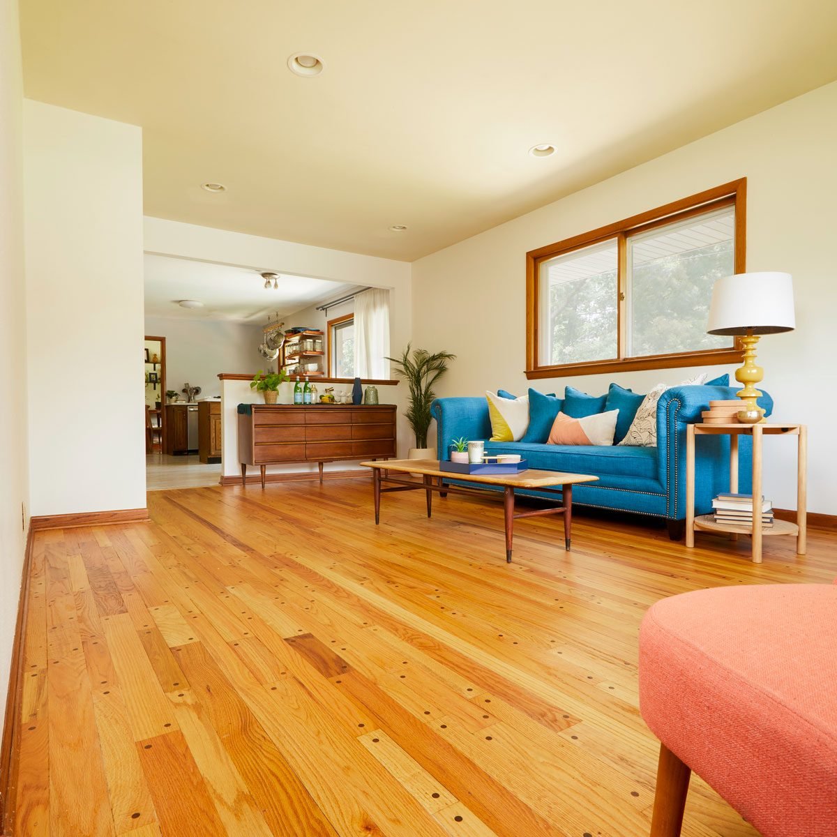 Room with Hardwood Floor