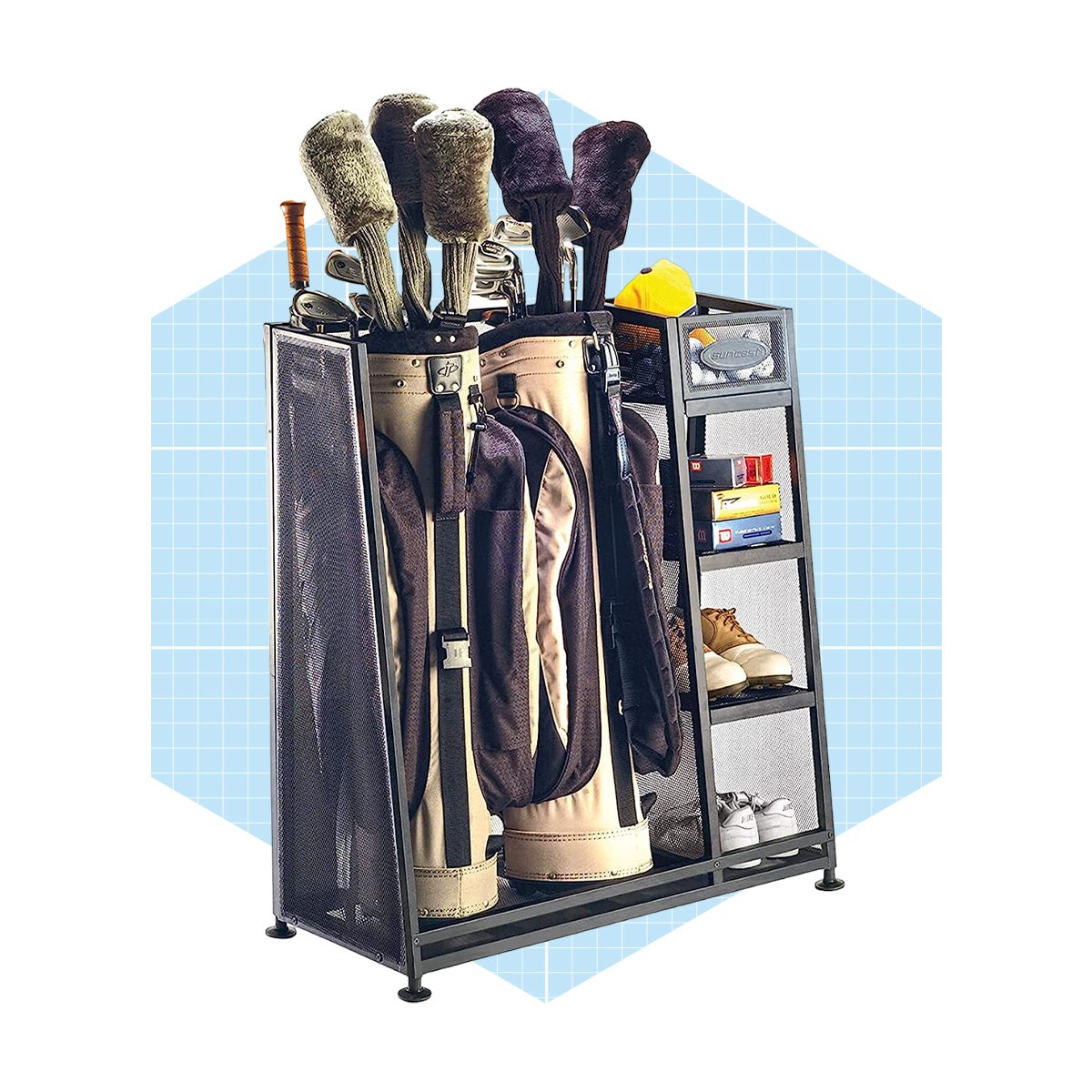 Plans for Double Golf Bag Rack — Third Stall Woodworking