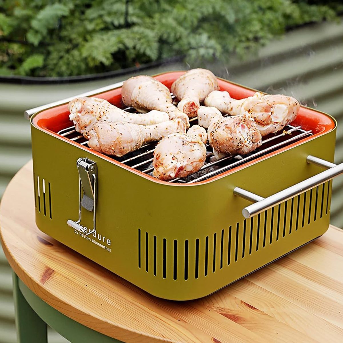 This Everdure Grill Is a Portable Grill, Prep Station and Food Storage Container All in One