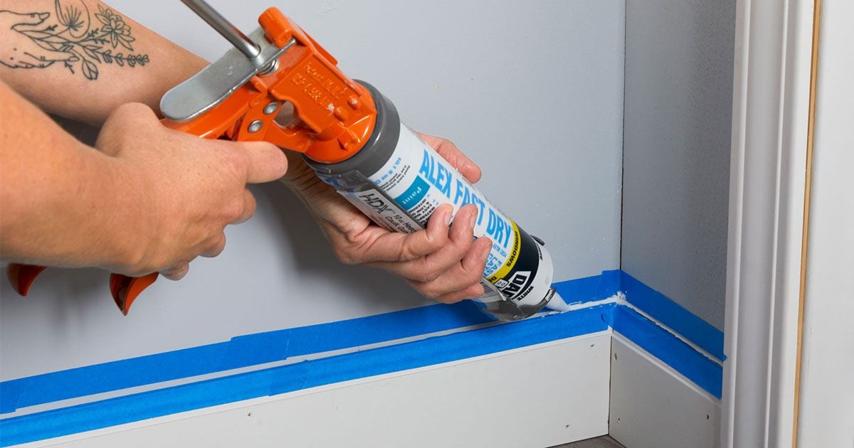 How To Caulk Trim