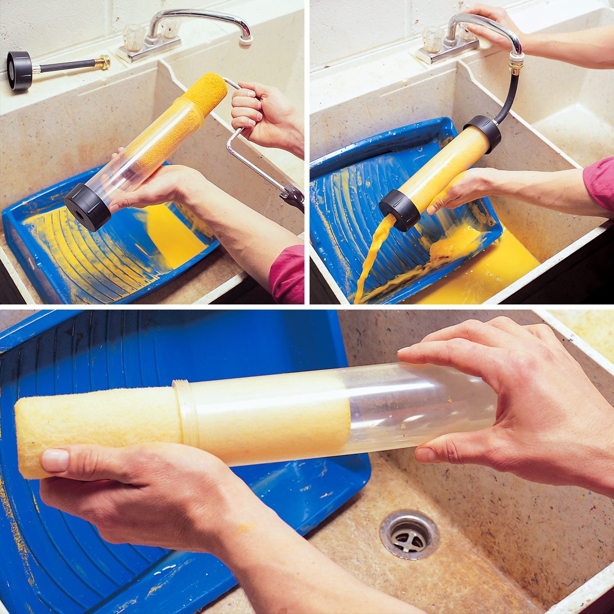 How to Clean Paint Rollers
