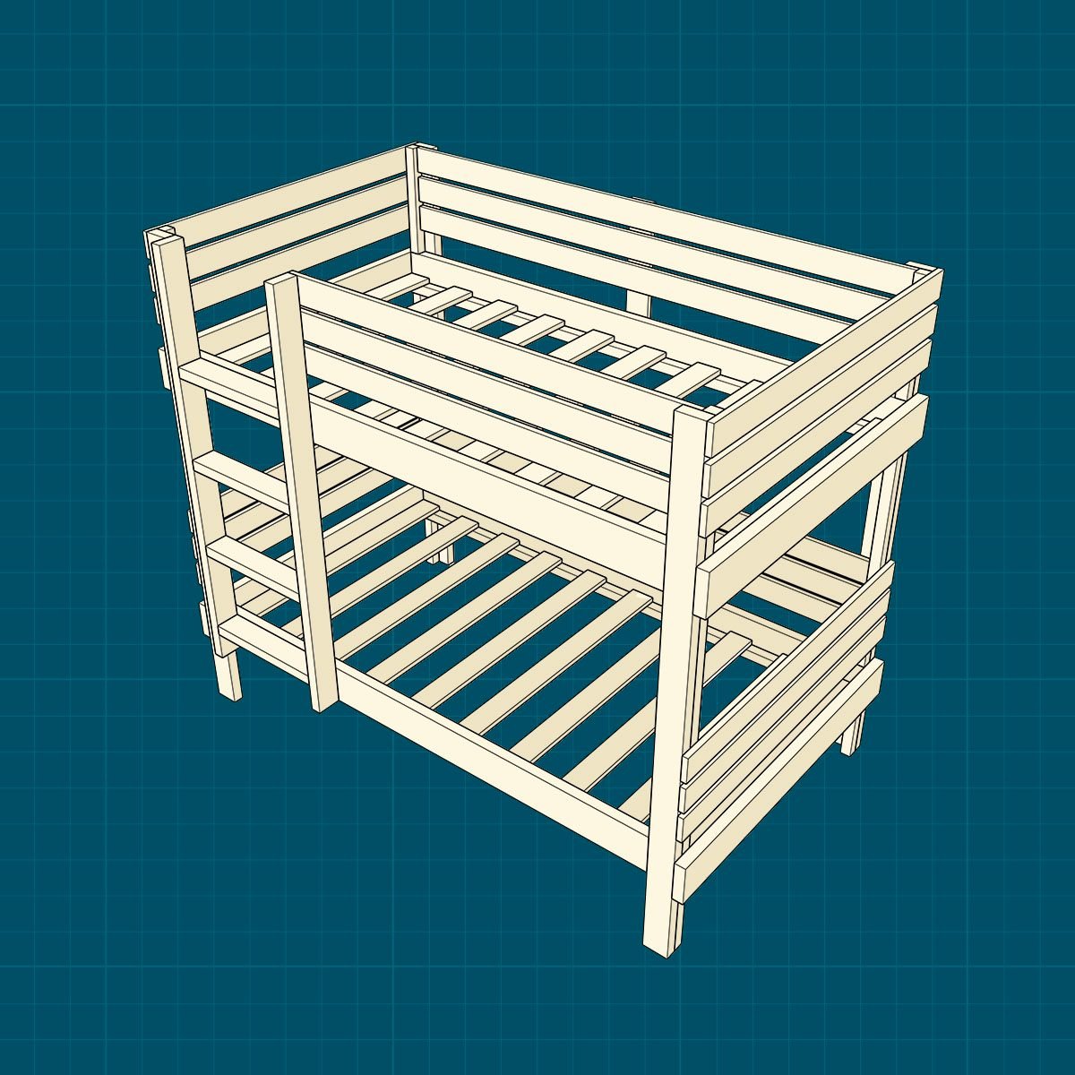 How To Build Bunk Beds