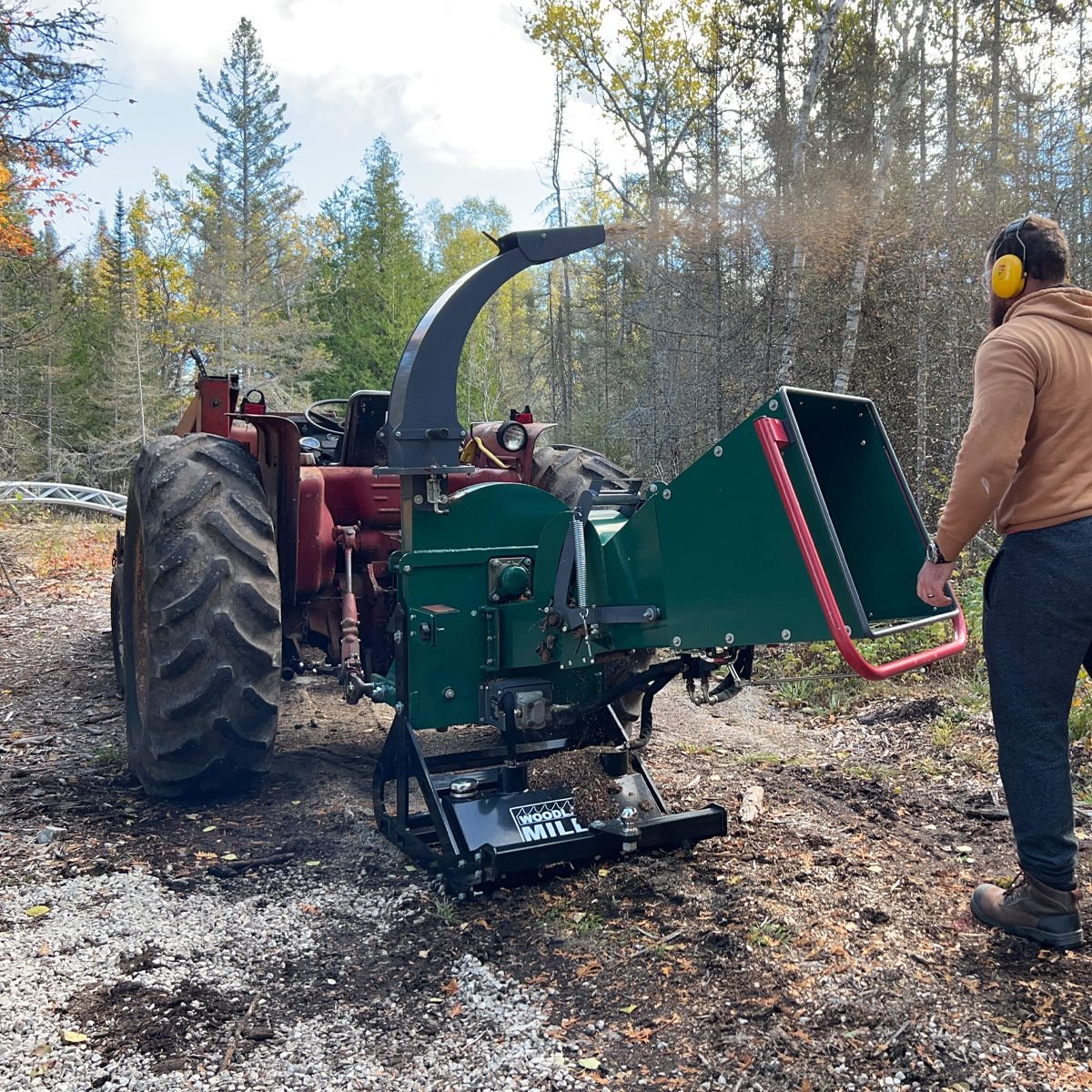How To Mount a PTO Wood Chipper to a Tractor