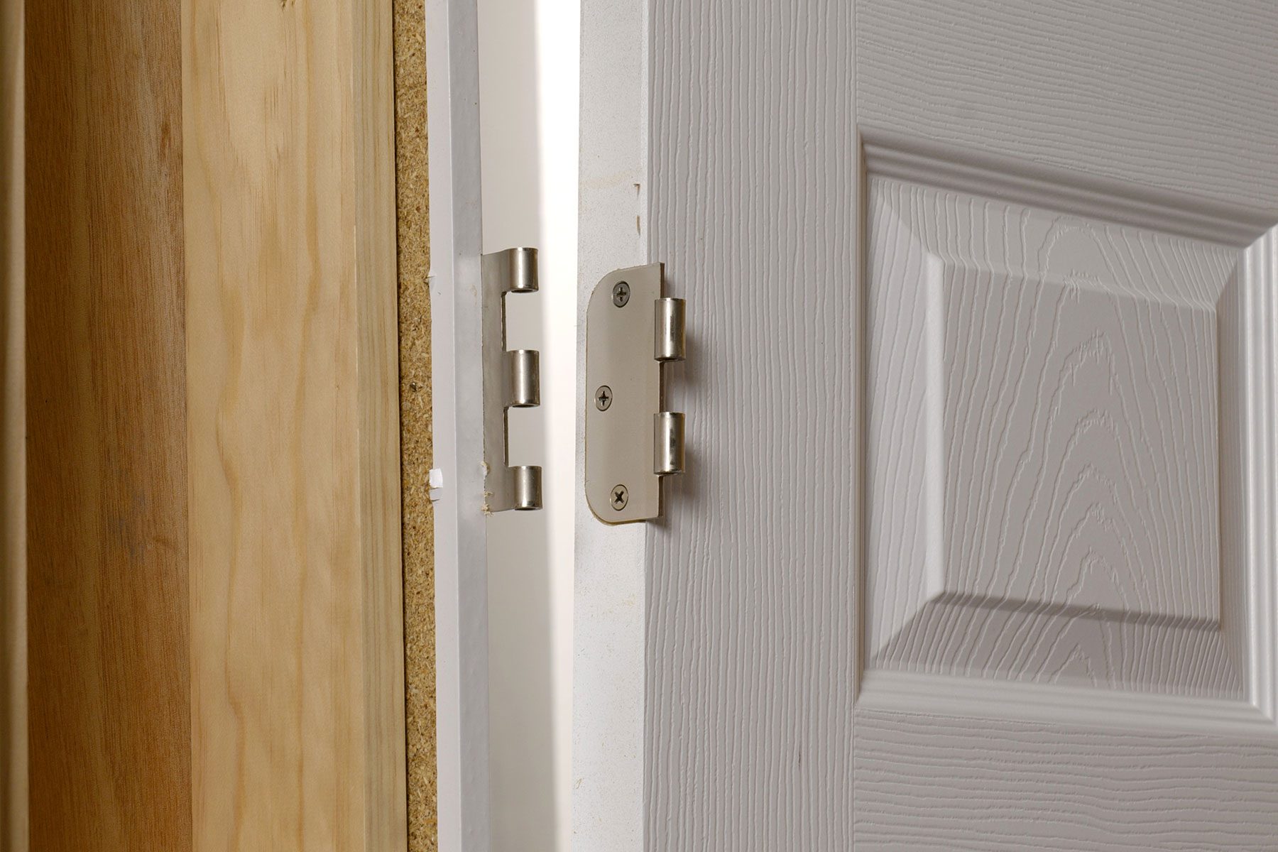 How to take a door off its hinges & how to hang a door