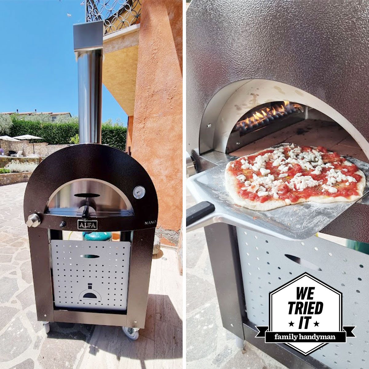 I Have an Italian Family, and the Alfa Nano Pizza Oven Is an Outdoor Kitchen Must-Have