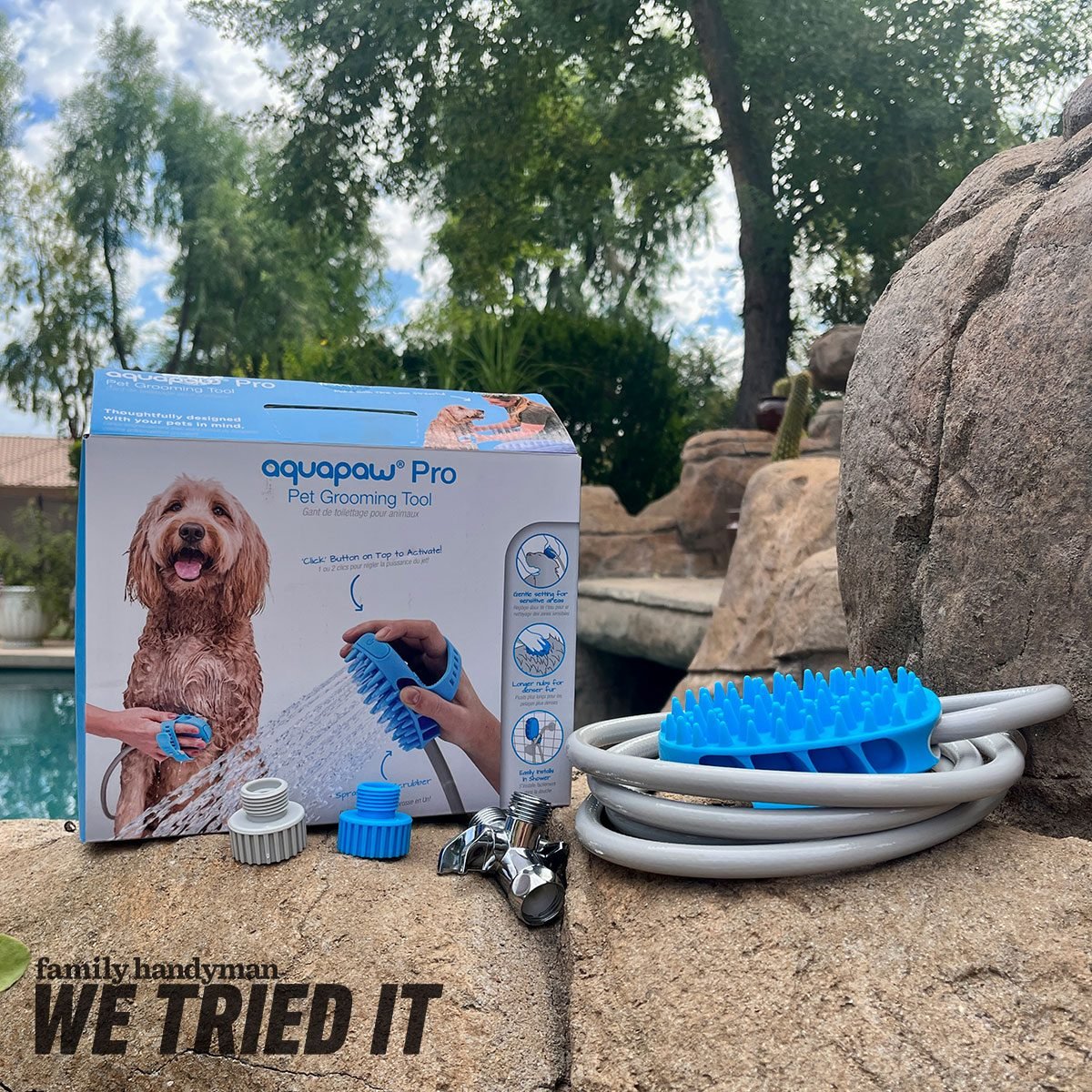 I Tried the Aquapaw Pro, and Bathing My Dog Has Never Been Easier