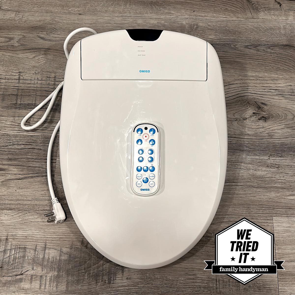 The Omigo Luxury Bidet Toilet Seat 