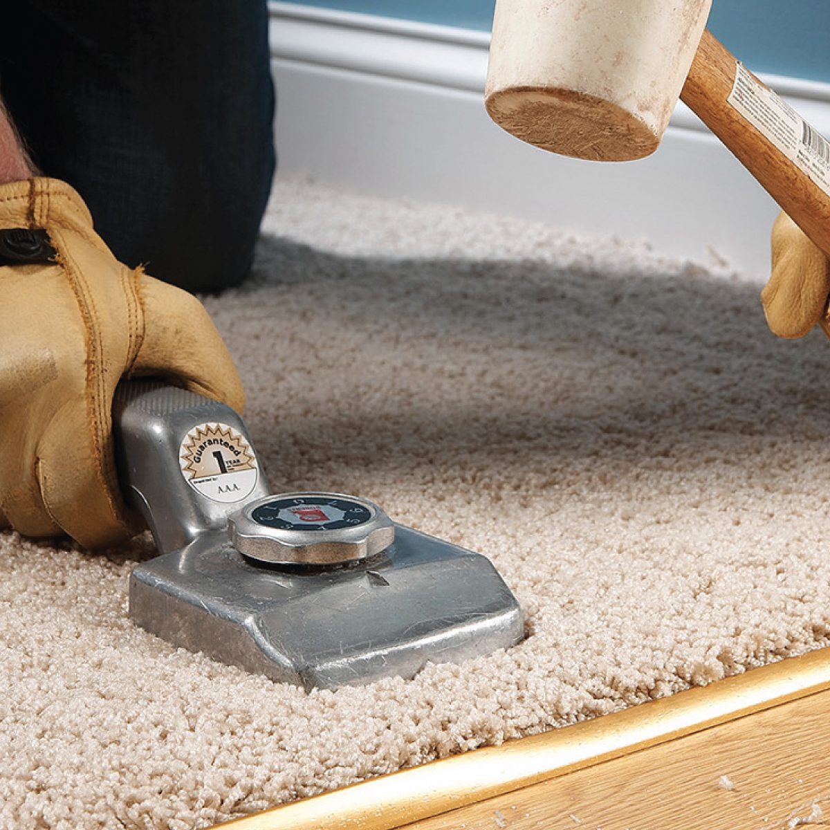 How To Repair A Hole In Carpet And Other Common Fixes Lock the carpet down