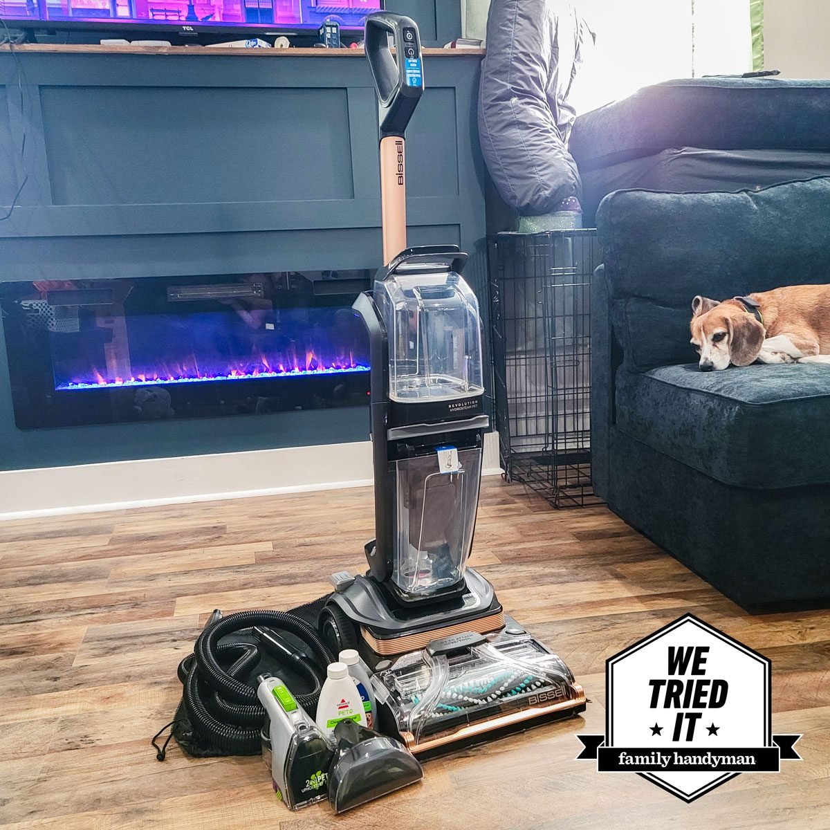 We Tested the Bissell Revolution HydroSteam Pet Carpet Cleaner, and It Truly Works